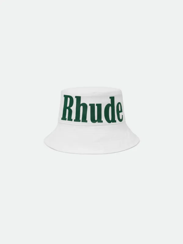 OVERSIZED LOGO BUCKET HAT made by Rhude