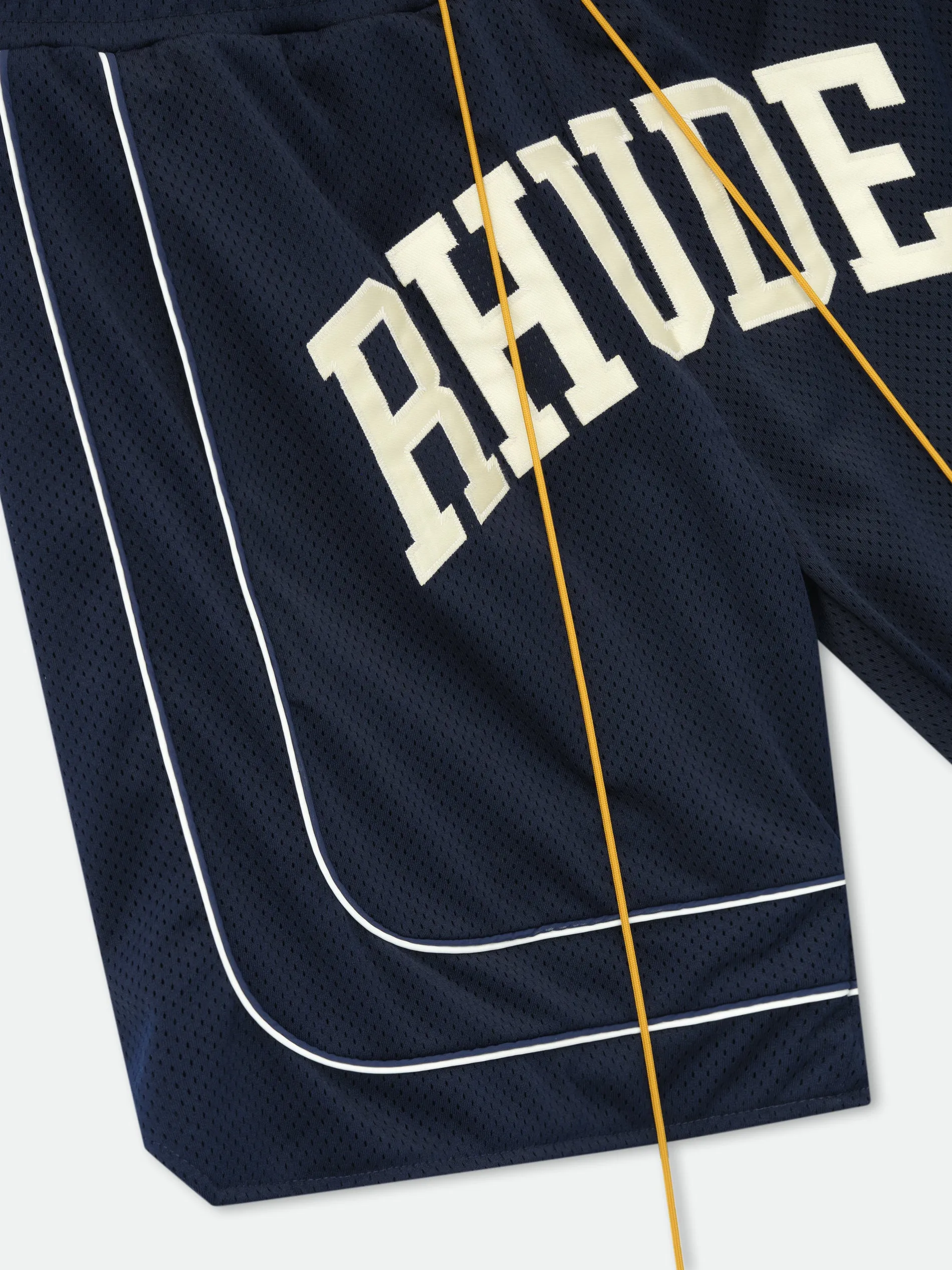 BAGGY COLLEGIATE LOGO SHORT sold by Rhude product image thumbnail 3
