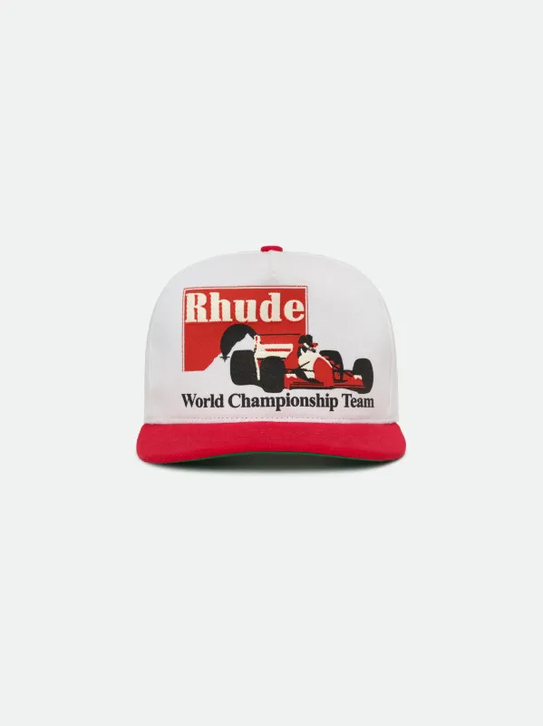RHUDE TROPHY RACING HAT sold by Rhude