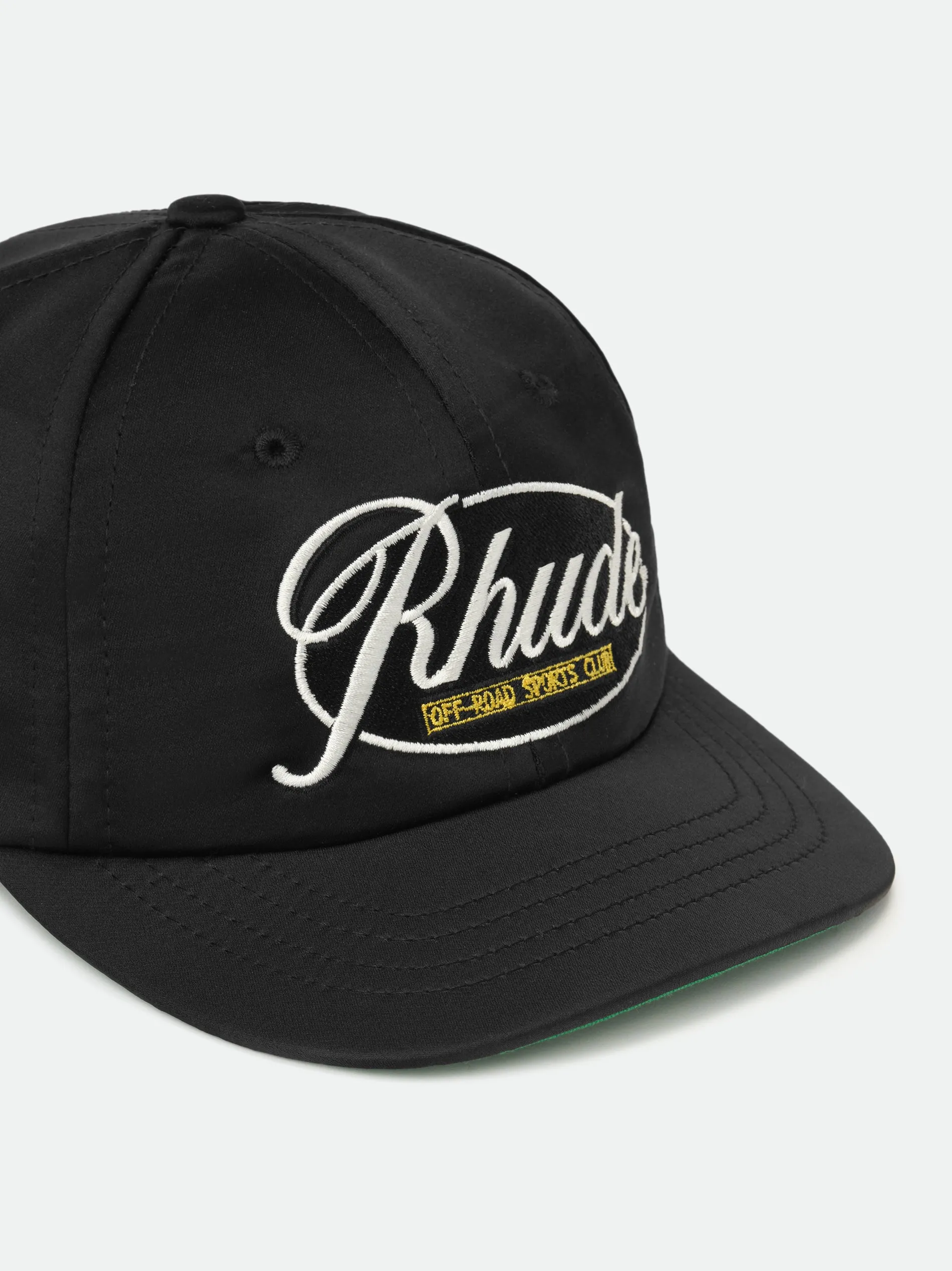 RHUDE SPORTS CLUB CURVED BRIM HAT sold by Rhude product image thumbnail 3