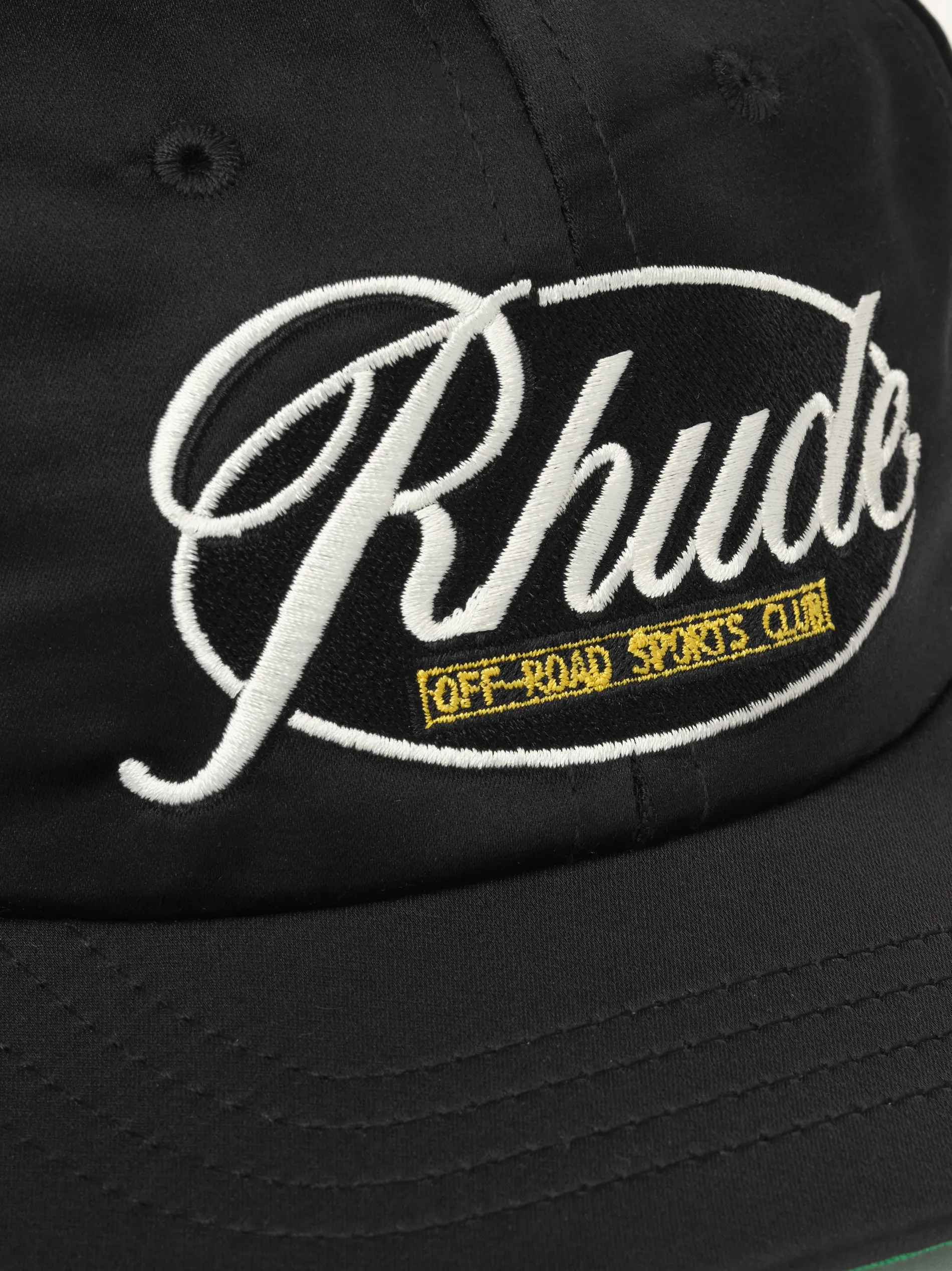 RHUDE SPORTS CLUB CURVED BRIM HAT sold by Rhude product image thumbnail 4