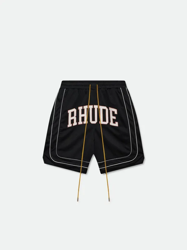 BAGGY COLLEGIATE LOGO SHORT sold by Rhude
