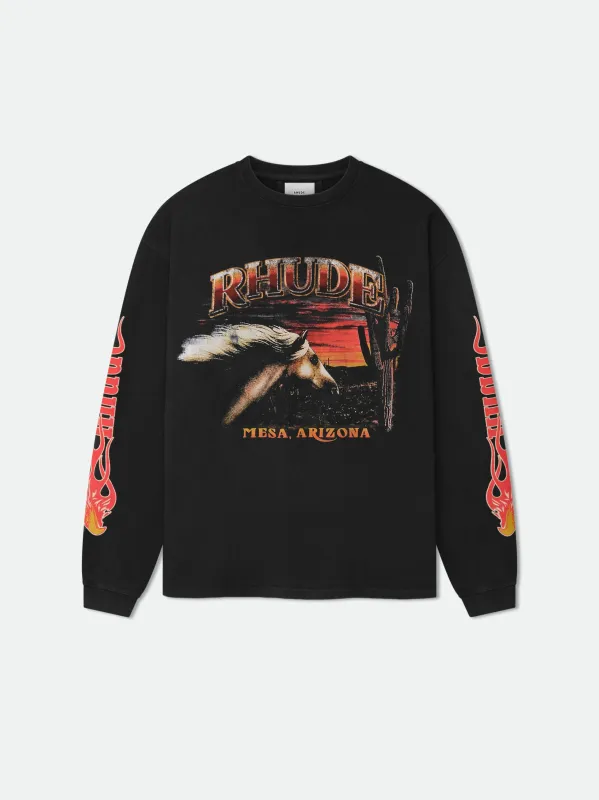 MESA STALLION LS TEE sold by Rhude