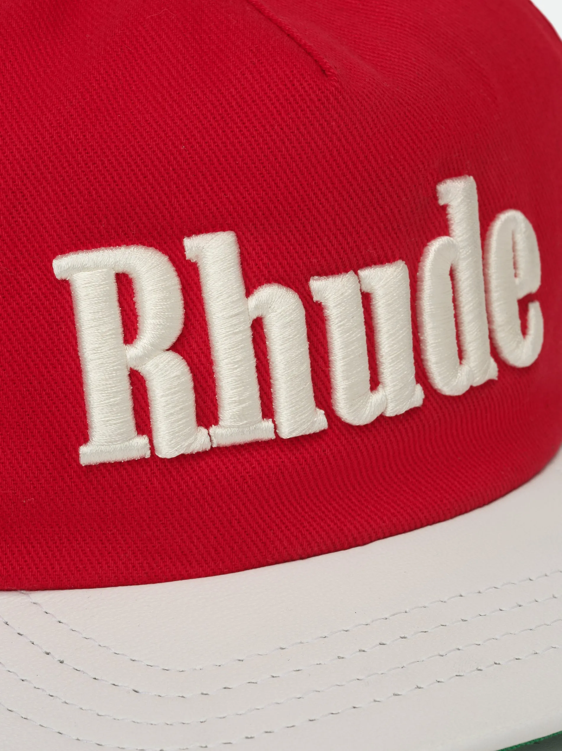 RHUDE CONTRAST LOGO HAT sold by Rhude product image thumbnail 4