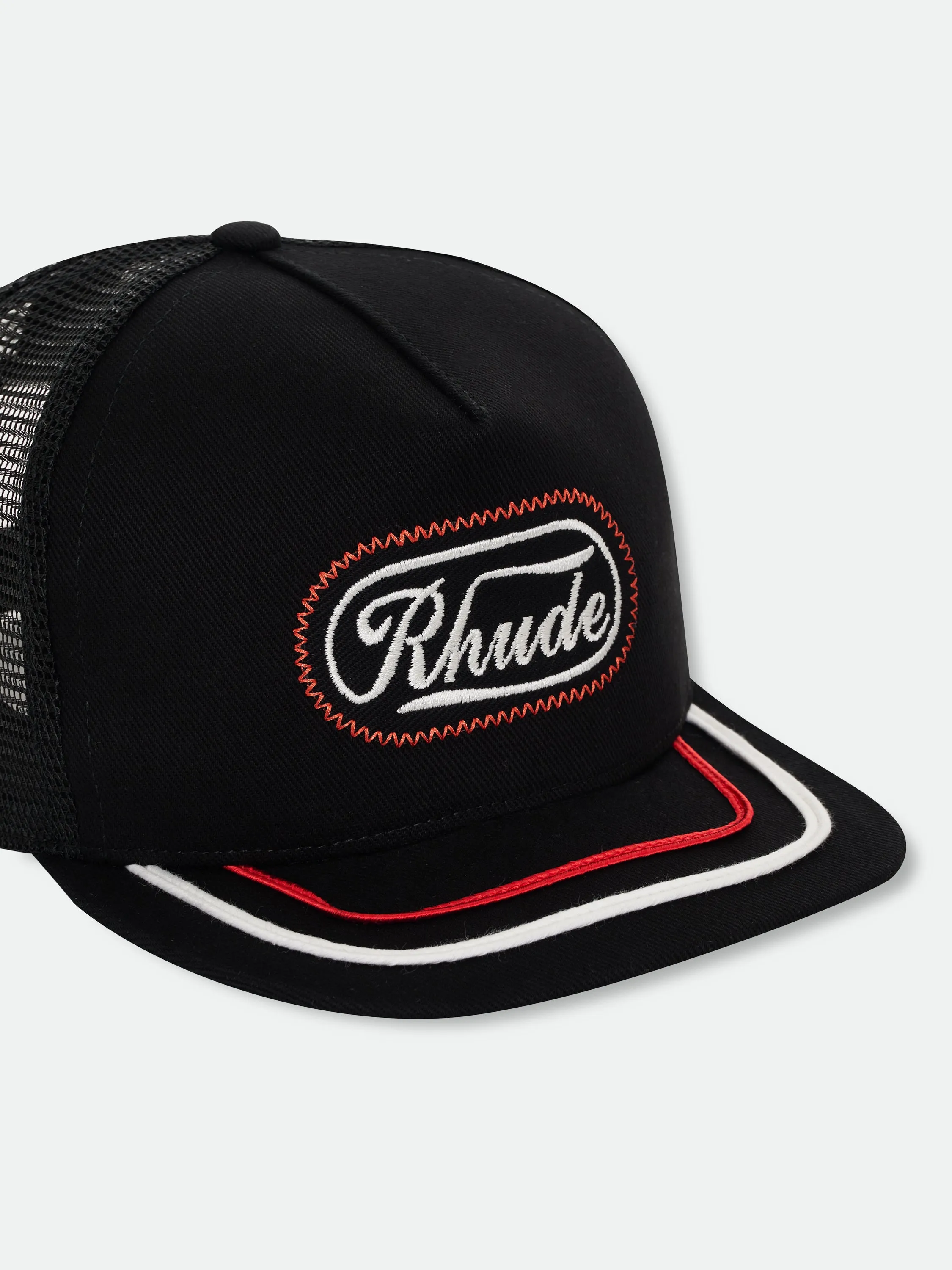 RHUDE PATCH TRUCKER HAT sold by Rhude product image thumbnail 3