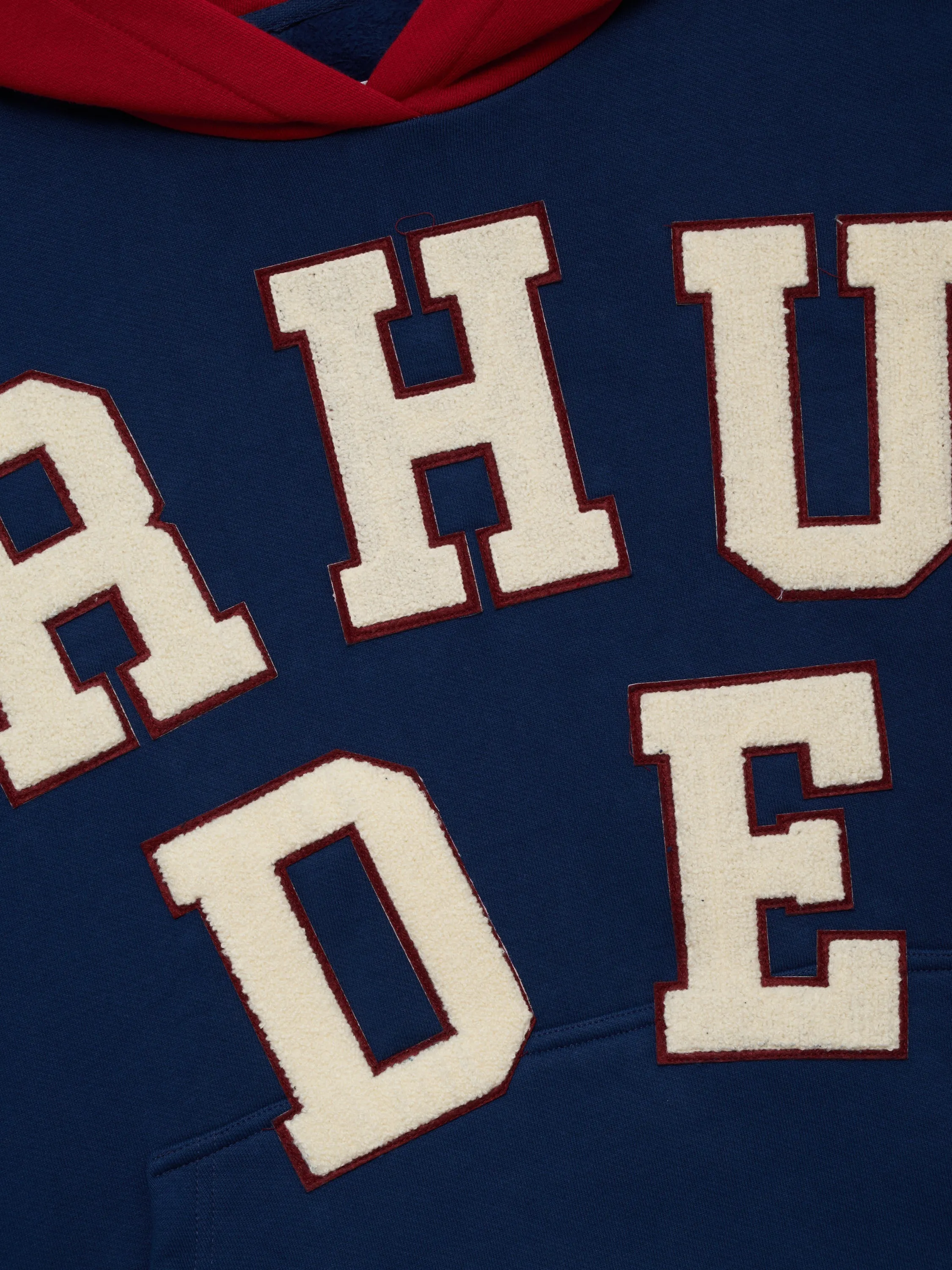 RHUDE CHENILLE PATCH LOGO HOODIE sold by Rhude product image thumbnail 3