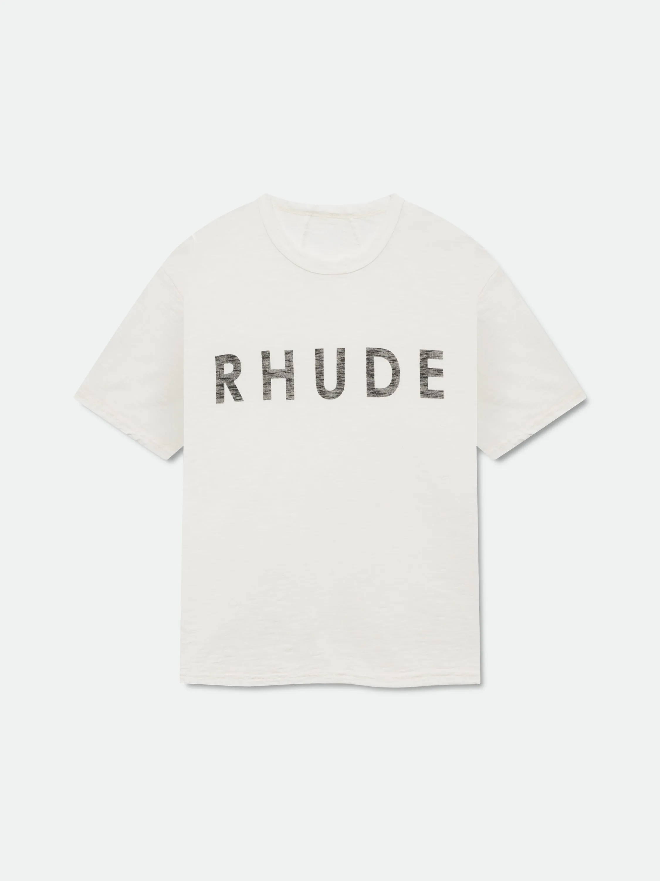 RHUDE LOGO SLUB TEE sold by Rhude