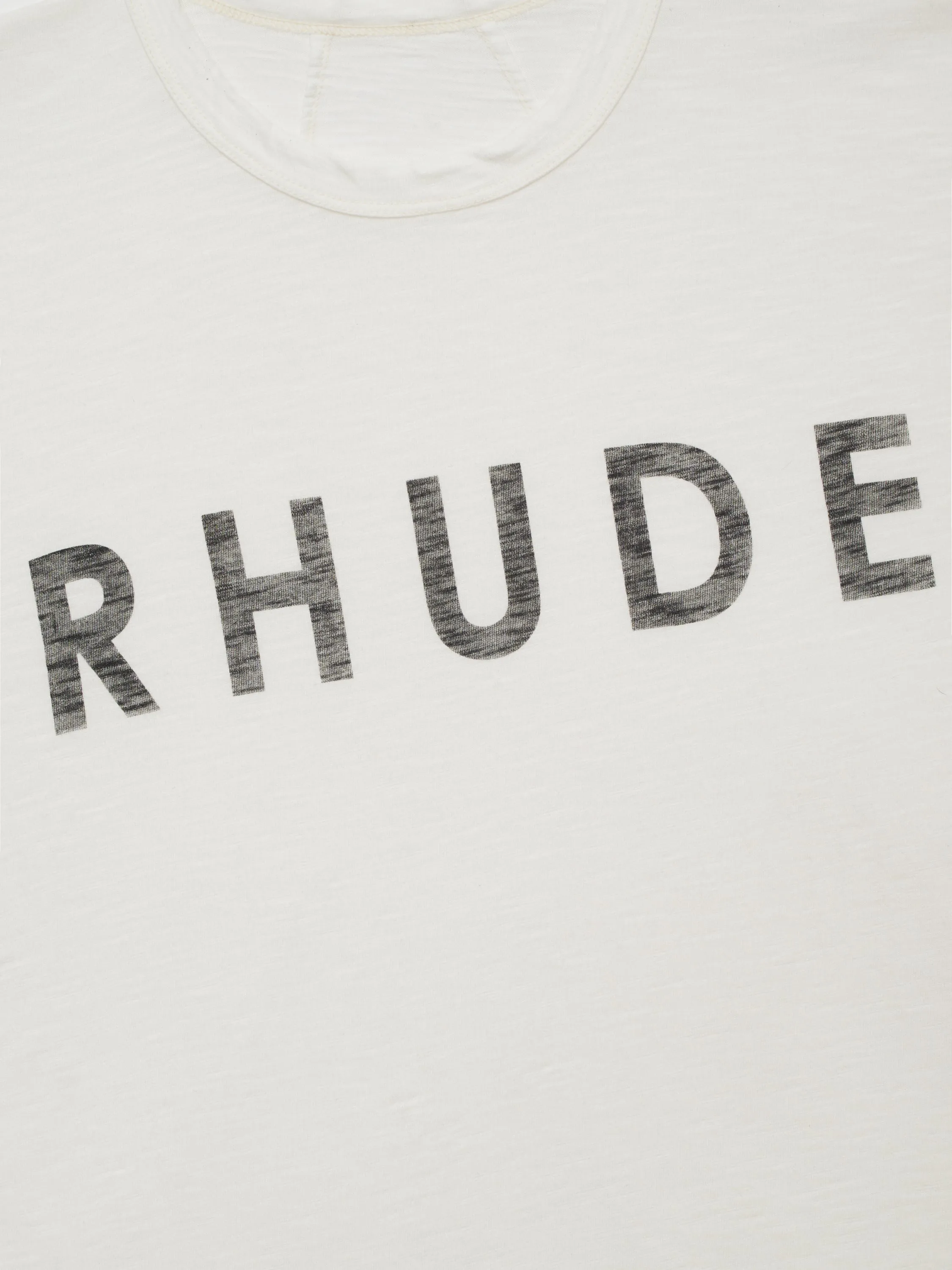 RHUDE LOGO SLUB TEE sold by Rhude product image thumbnail 3