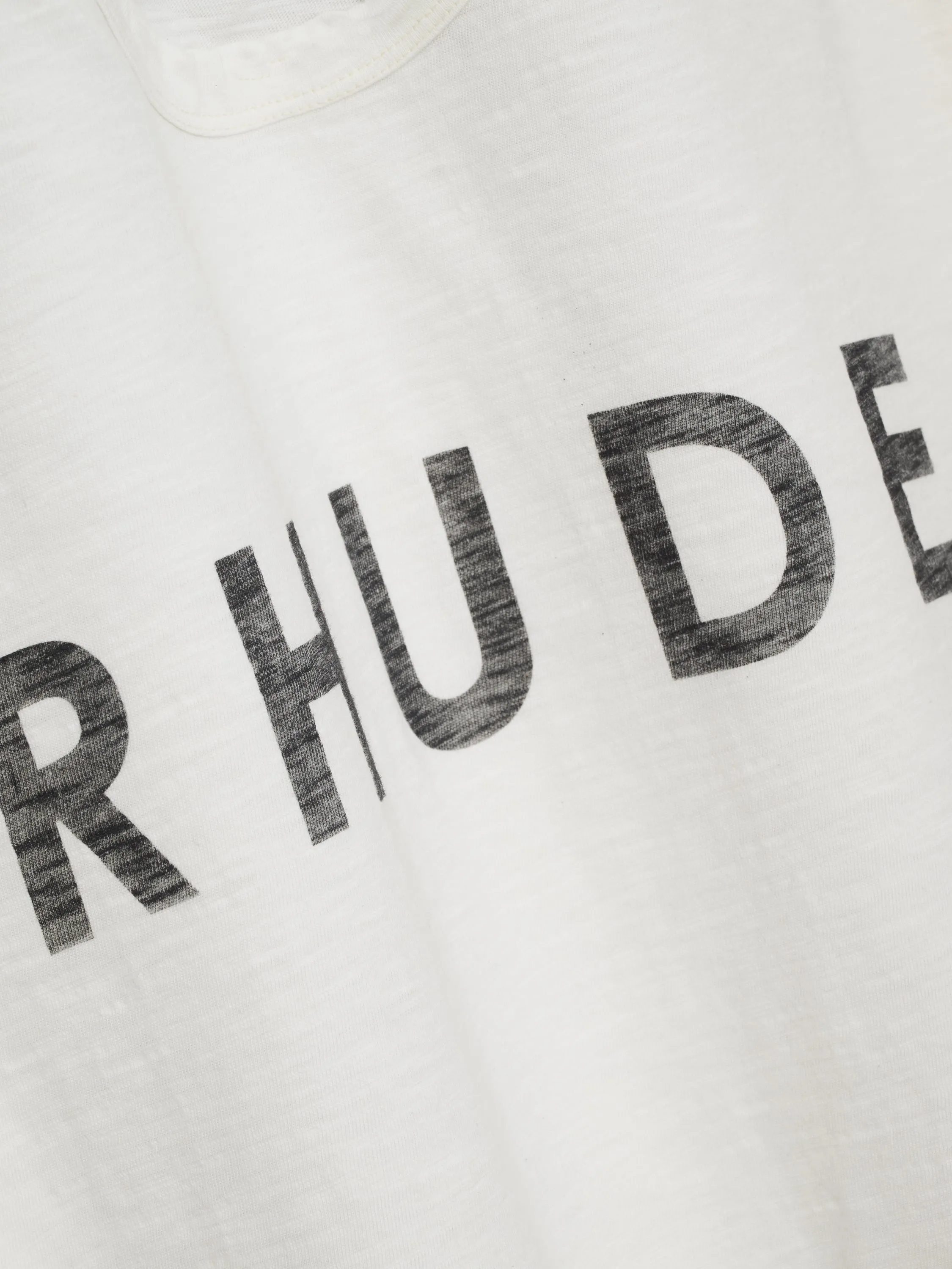 RHUDE LOGO SLUB TEE sold by Rhude product image thumbnail 4