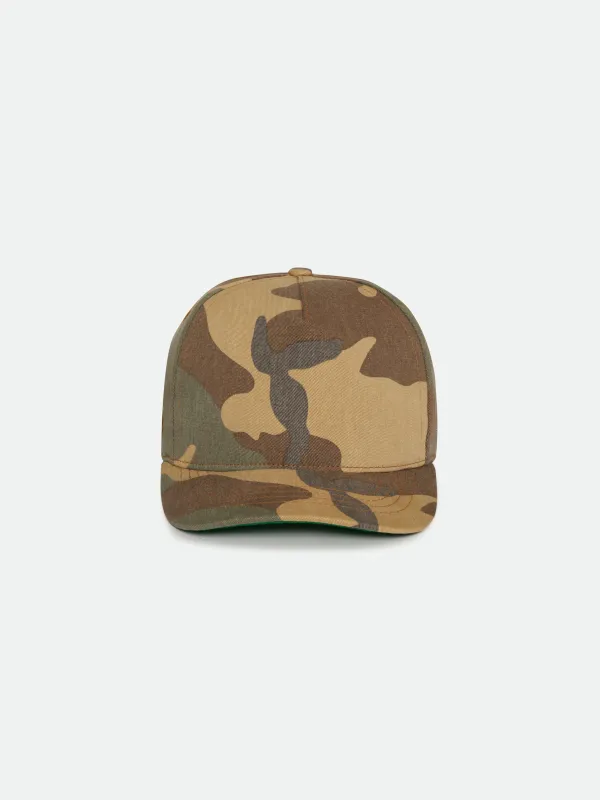RHUDE CAMO FLAG HAT sold by Rhude