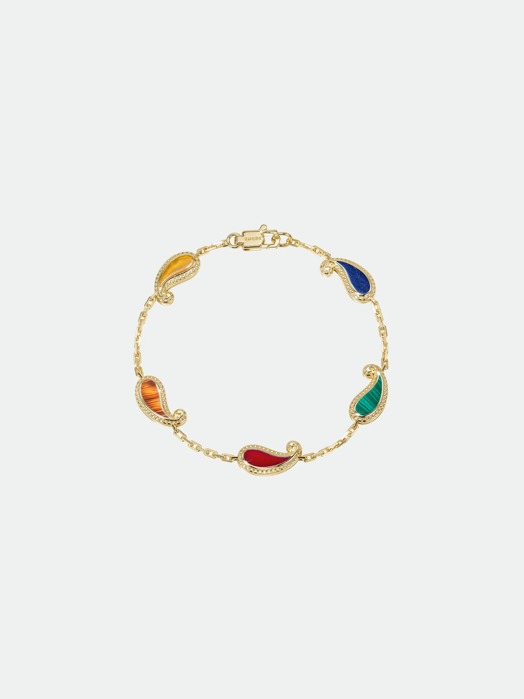 YOU BRACELET — GOLD/MULTI sold by Rhude