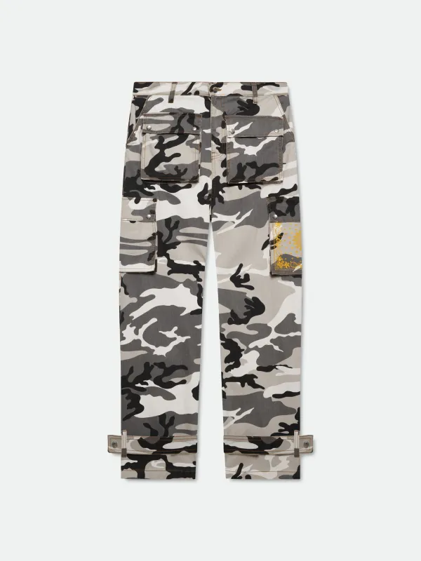 CAMO SNAP CARGO PANT made by Rhude
