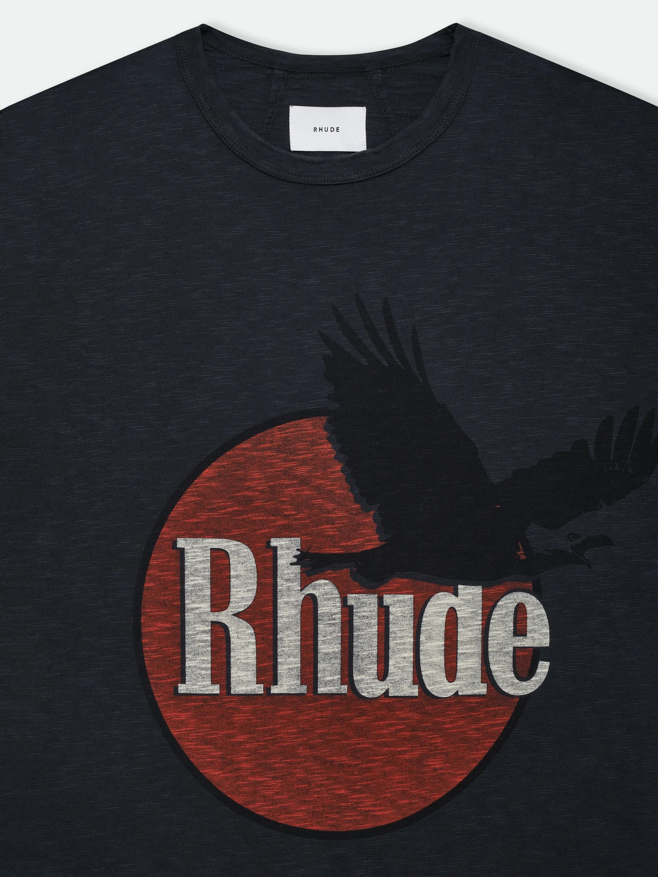 RHUDE EAGLE LOGO SLUB TEE sold by Rhude product image thumbnail 3