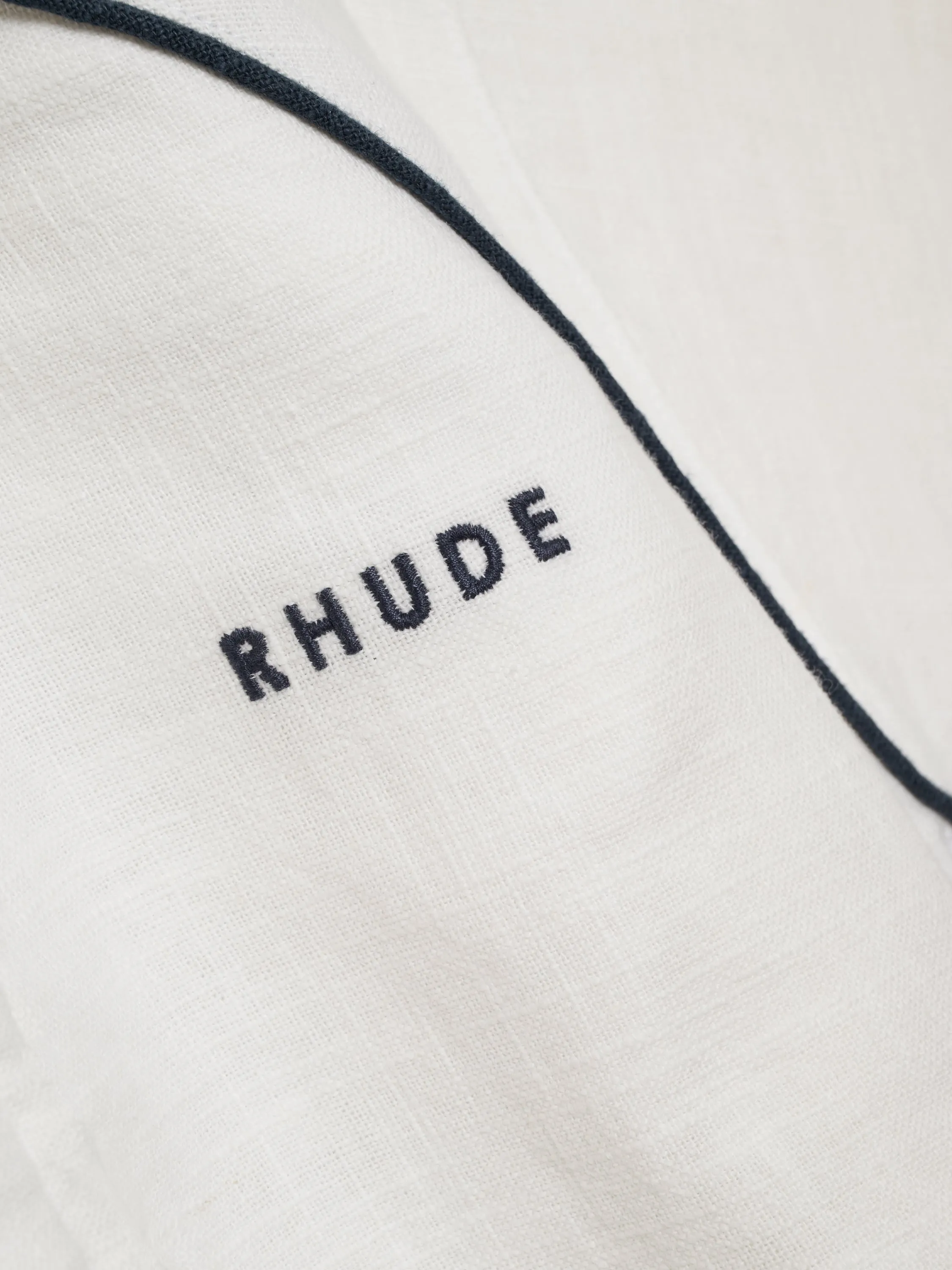 RAMONA PIPING TRACK JACKET sold by Rhude product image thumbnail 4