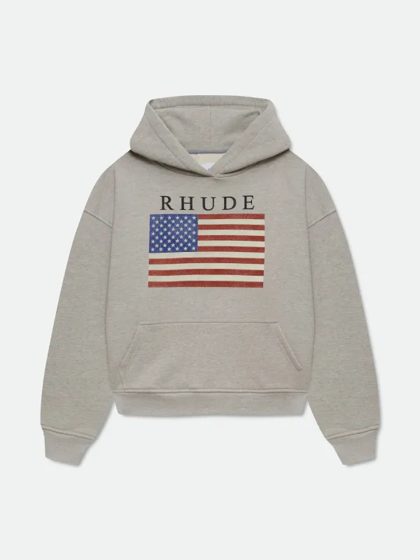 USA FLAG HOODIE made by Rhude