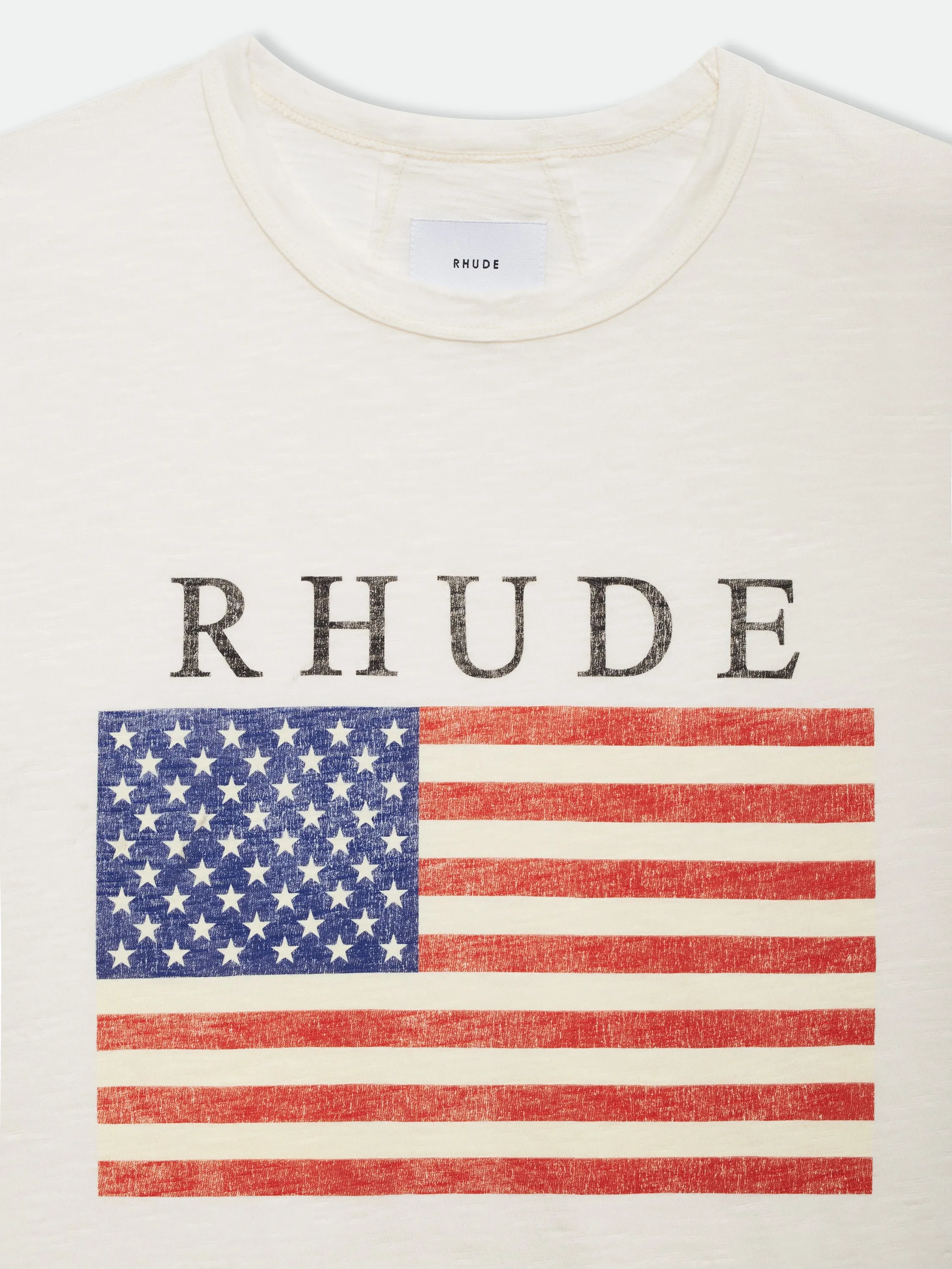 USA FLAG SLUB TEE sold by Rhude product image thumbnail 3