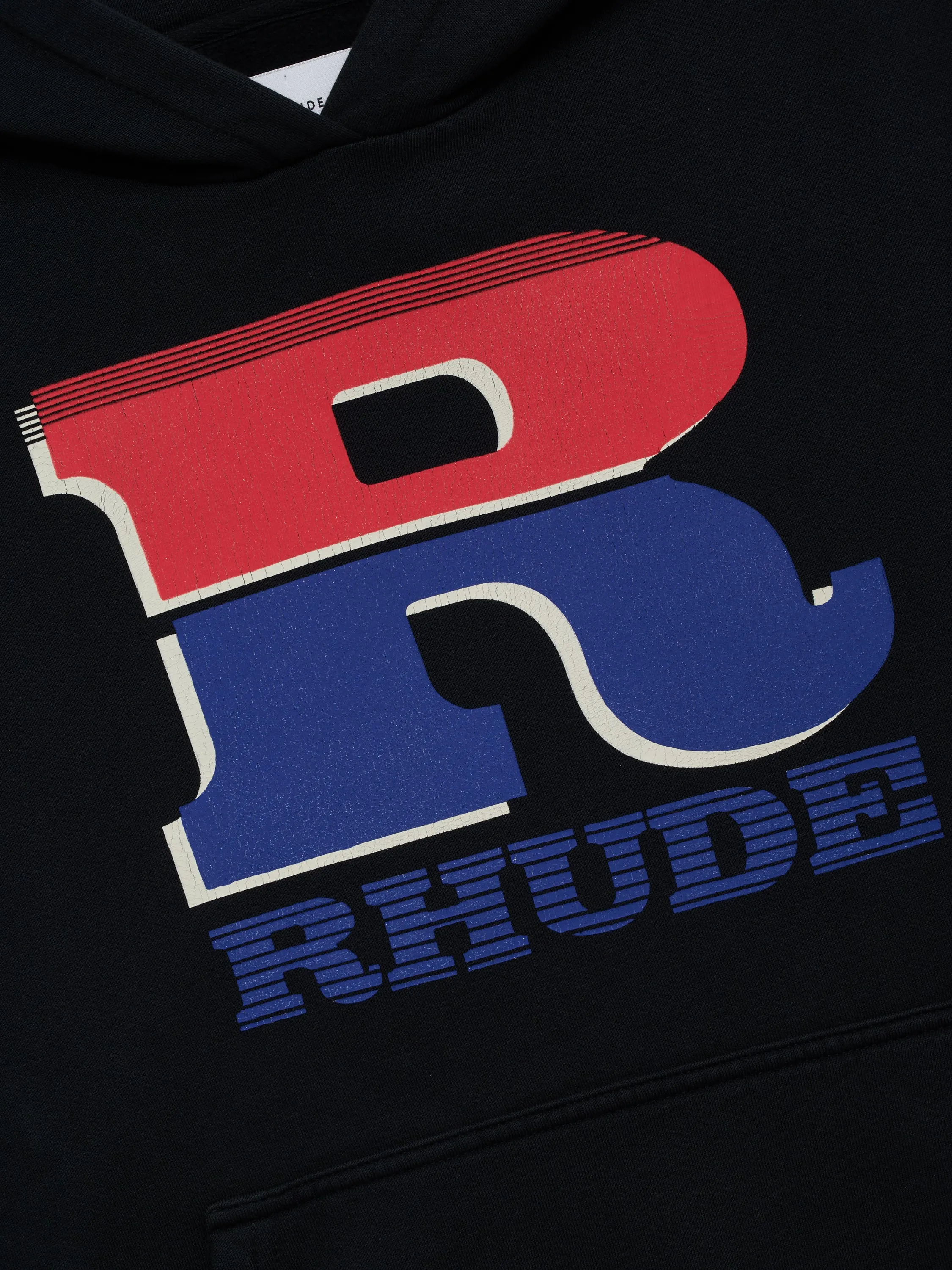 SPLIT PETROL LOGO HOODIE sold by Rhude product image thumbnail 3