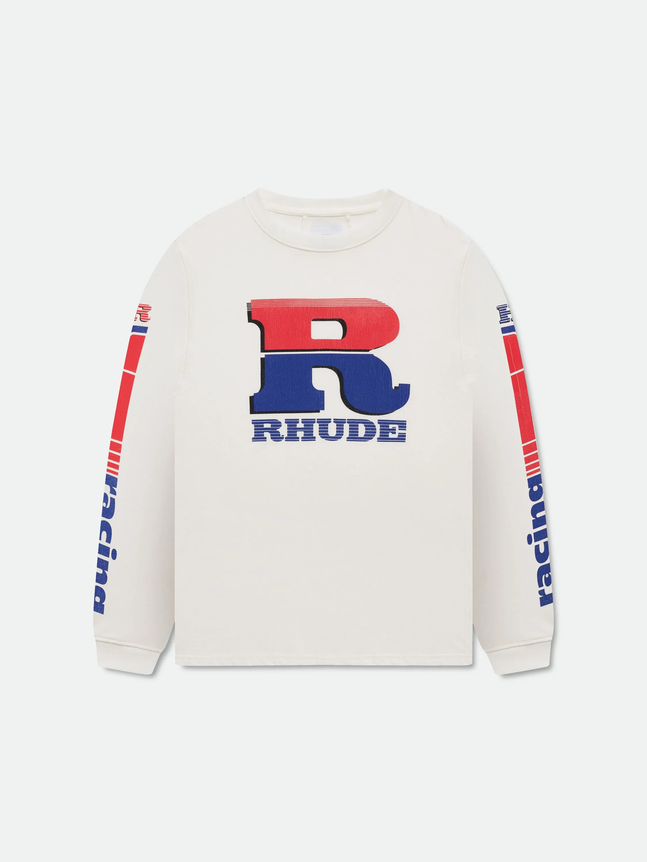 SPLIT PETROL LOGO LS TEE sold by Rhude