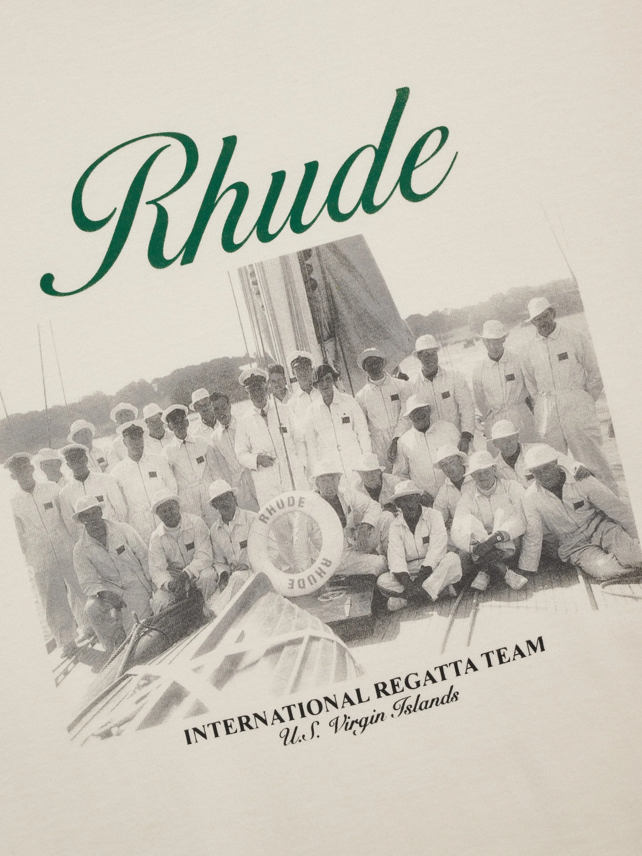 VIRGIN ISLANDS SCRIPT TEE sold by Rhude product image thumbnail 2