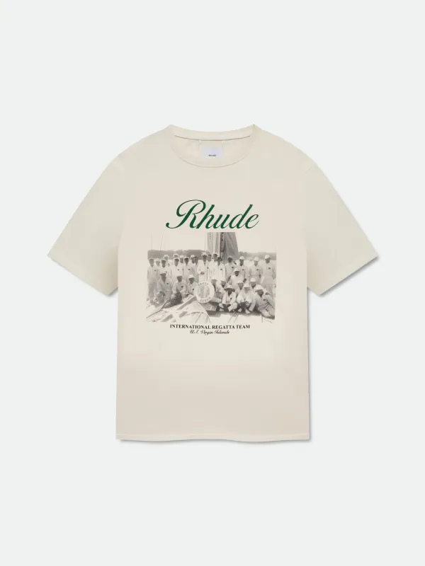 VIRGIN ISLANDS SCRIPT TEE sold by Rhude