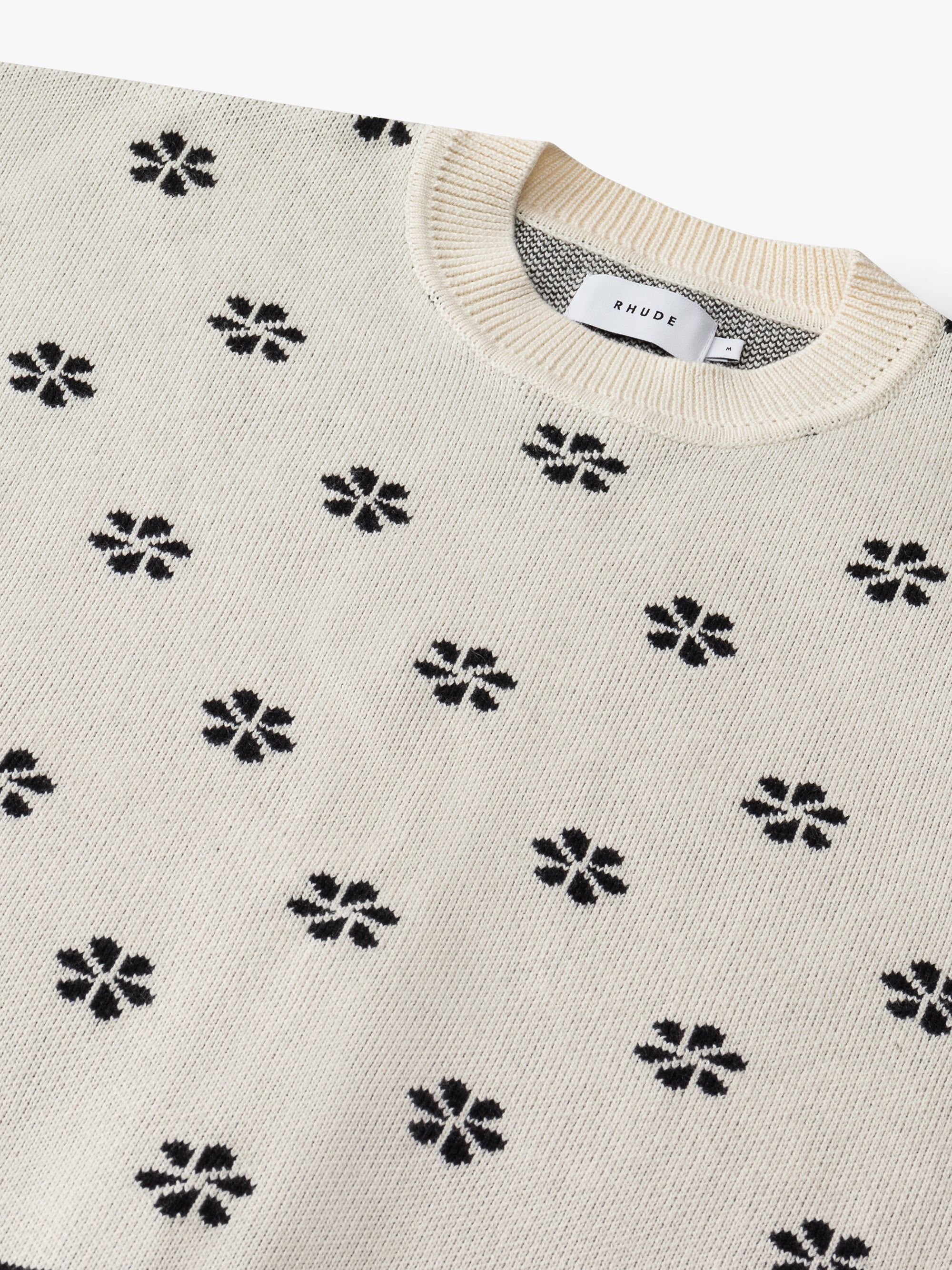 GLACE KNIT CREWNECK sold by Rhude product image thumbnail 3