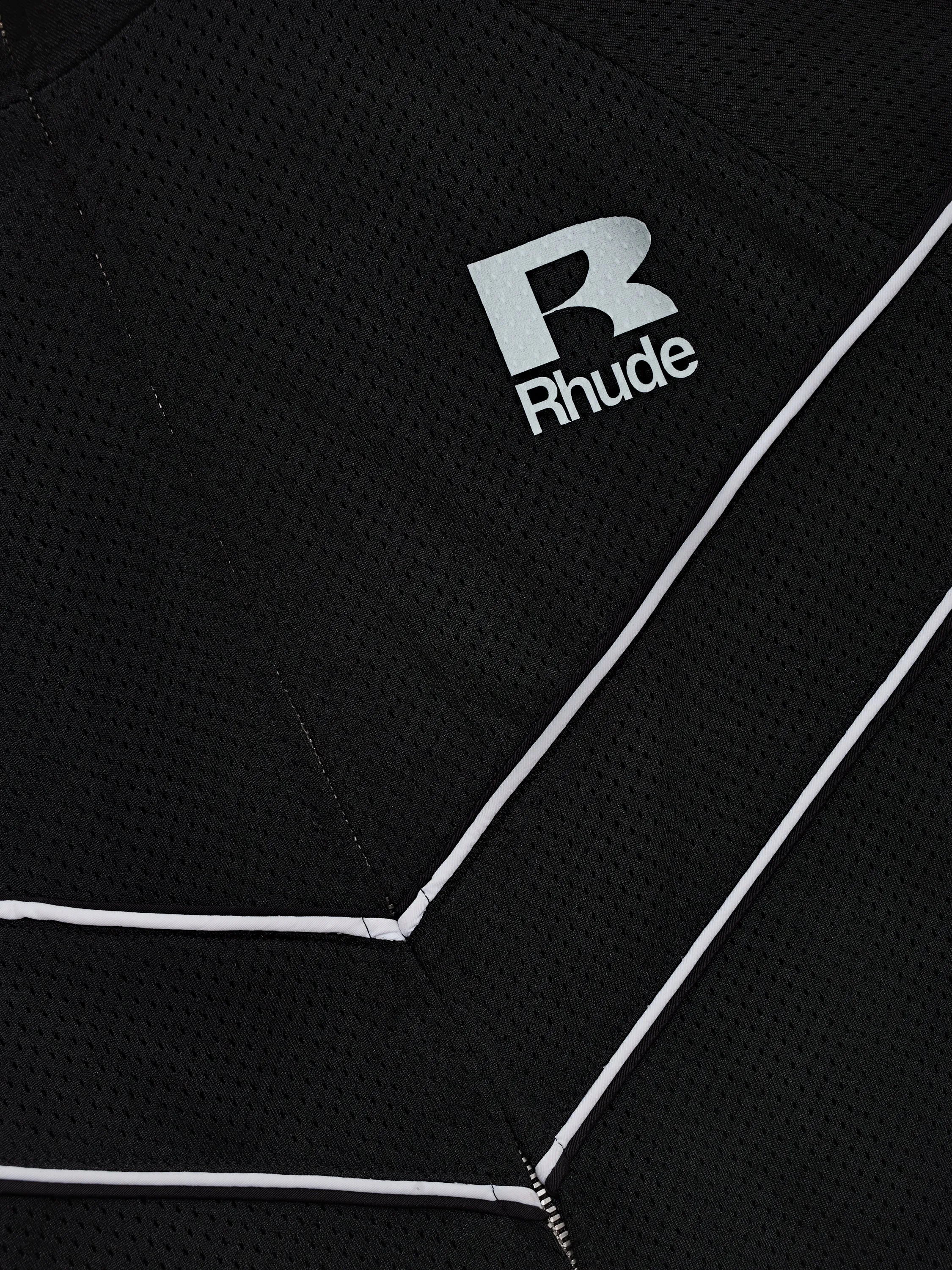 RHUDE MESH PIPING RAGLAN TRACK JACKET sold by Rhude product image thumbnail 4
