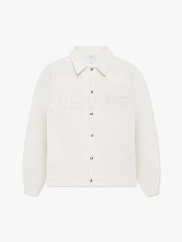 RHUDE LOGO COACHES JACKET made by Rhude