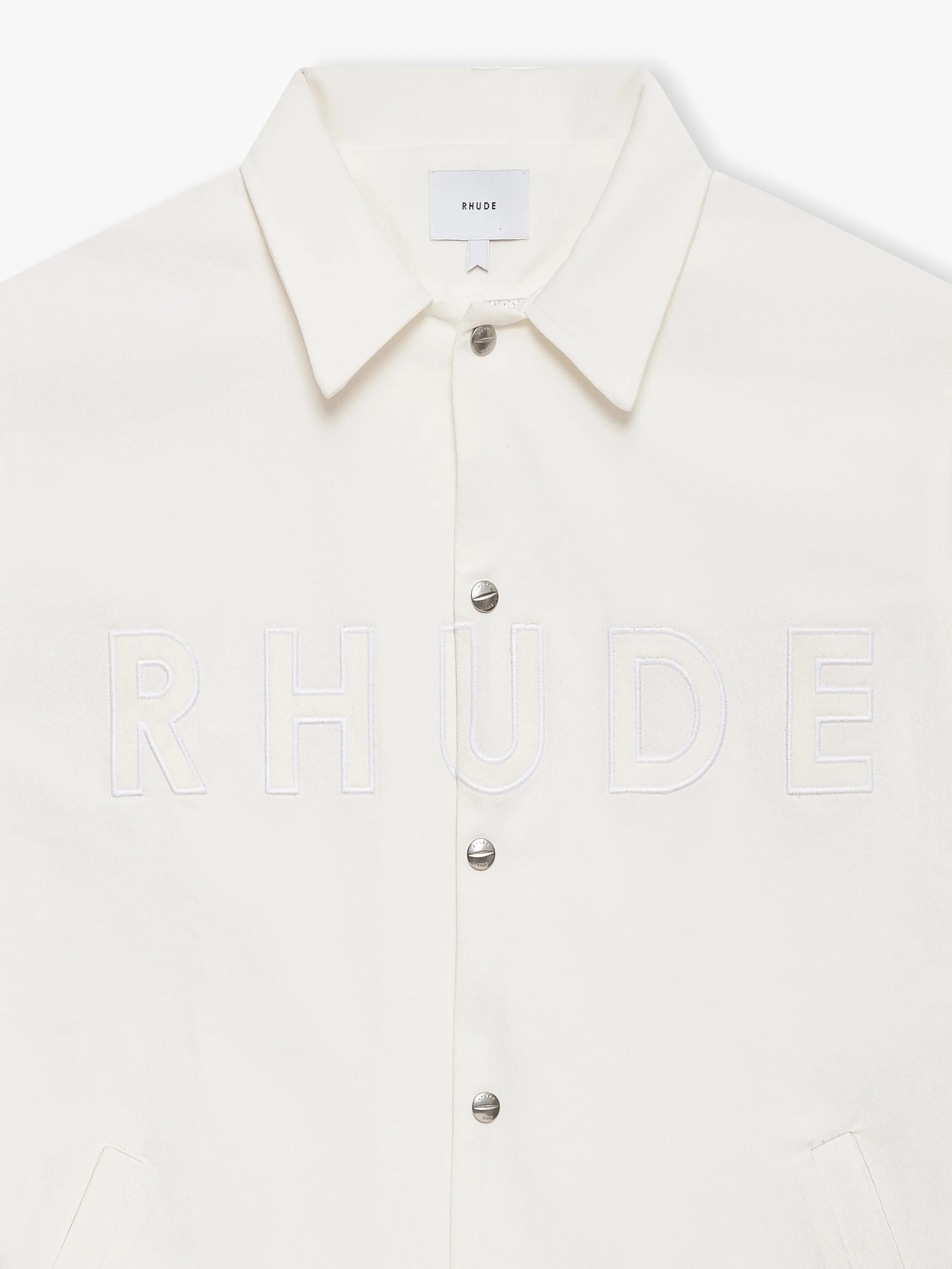 RHUDE LOGO COACHES JACKET sold by Rhude product image thumbnail 3
