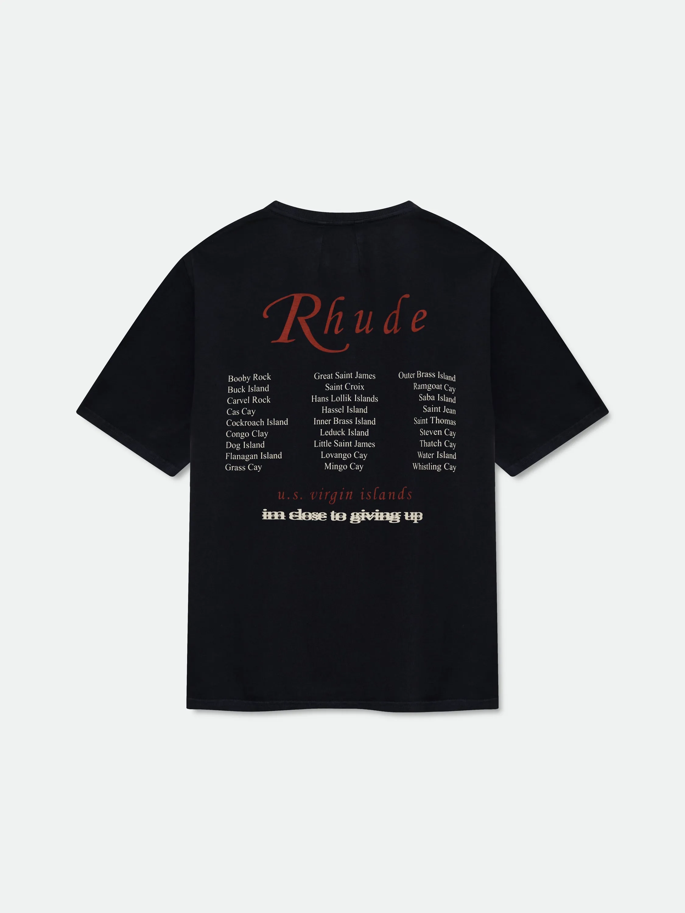 USVI REGATTA TOUR TEE sold by Rhude product image thumbnail 2