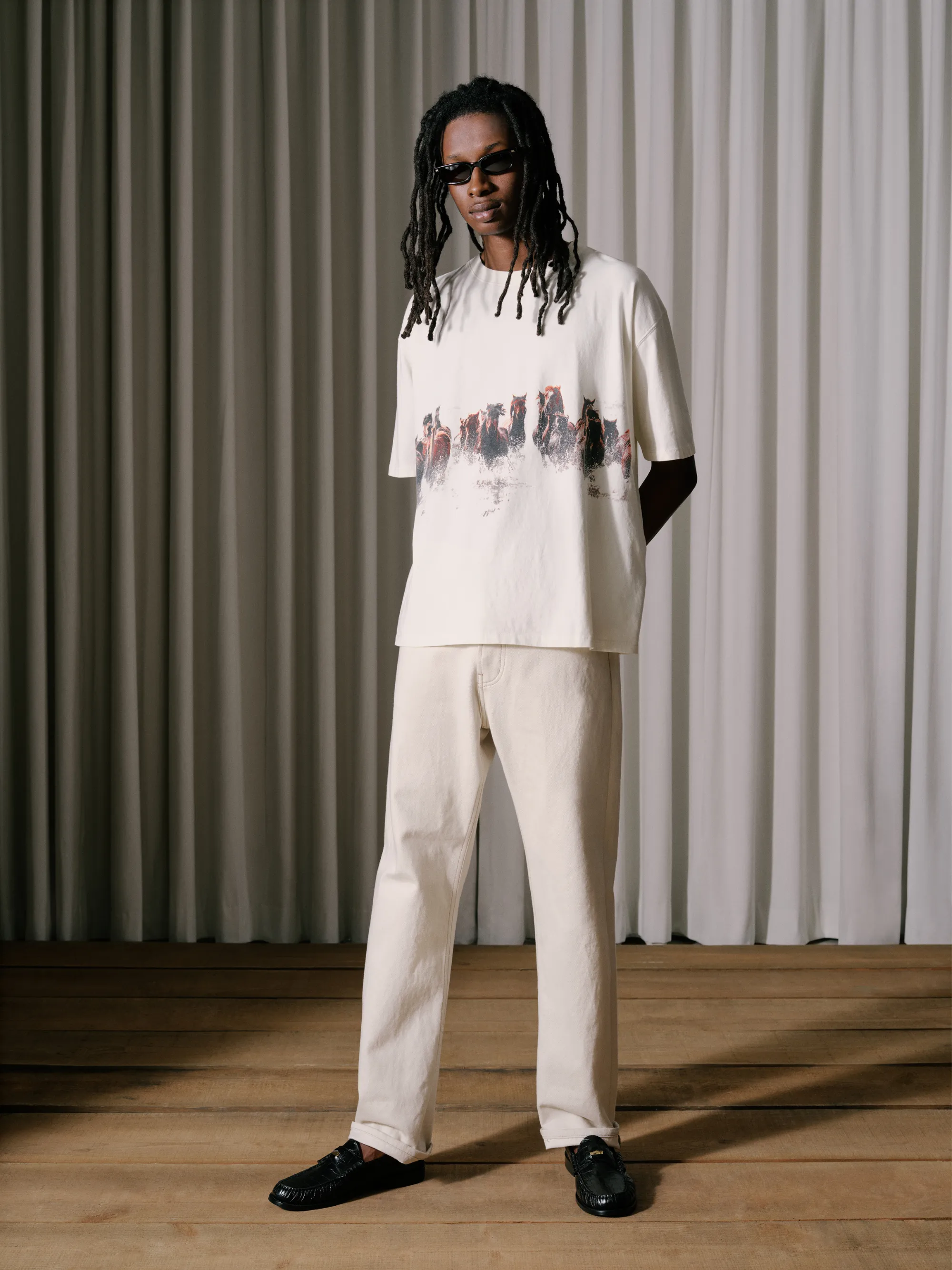 WILD HORSES TEE sold by Rhude product image thumbnail 2