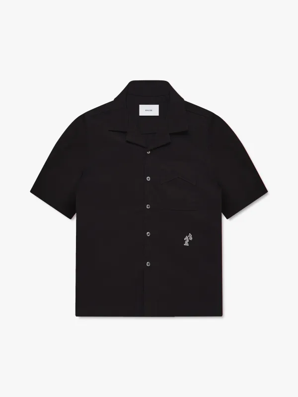 CAMP COLLAR LOGO SHIRT made by Rhude
