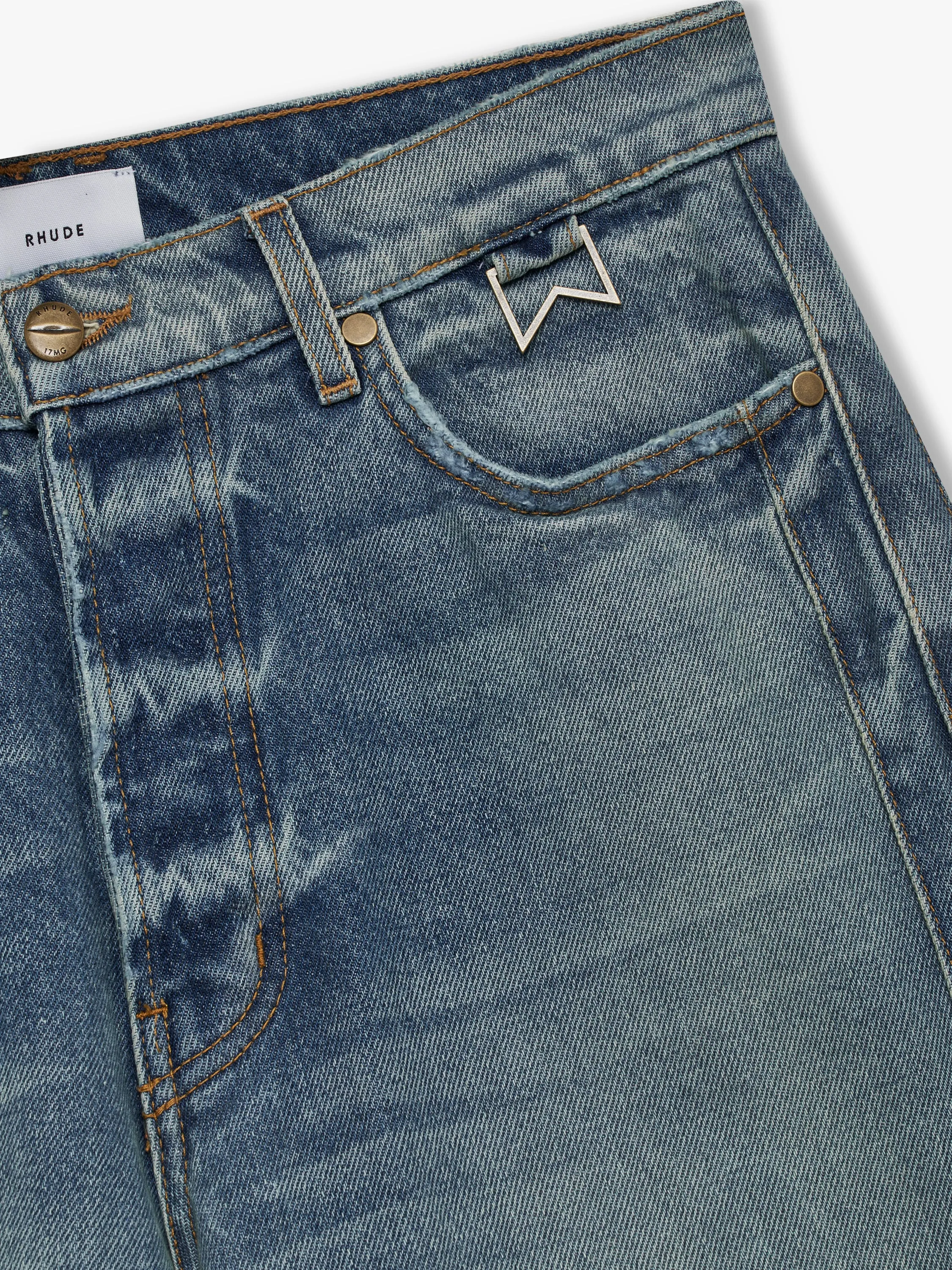 RELAXED TRAXEDO DENIM sold by Rhude product image thumbnail 3