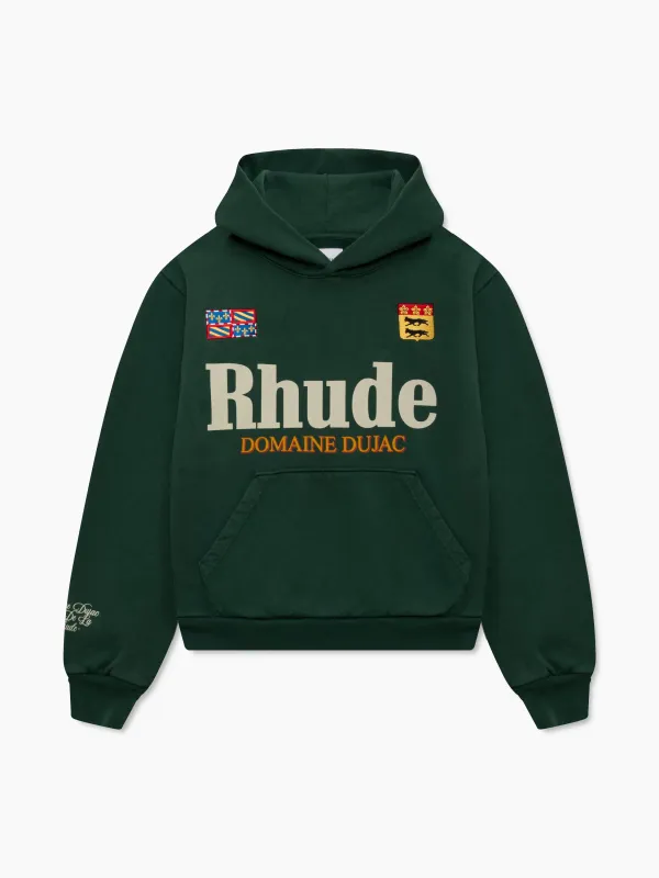 RHUDE x DOMAINE DUJAC HOODIE made by Rhude