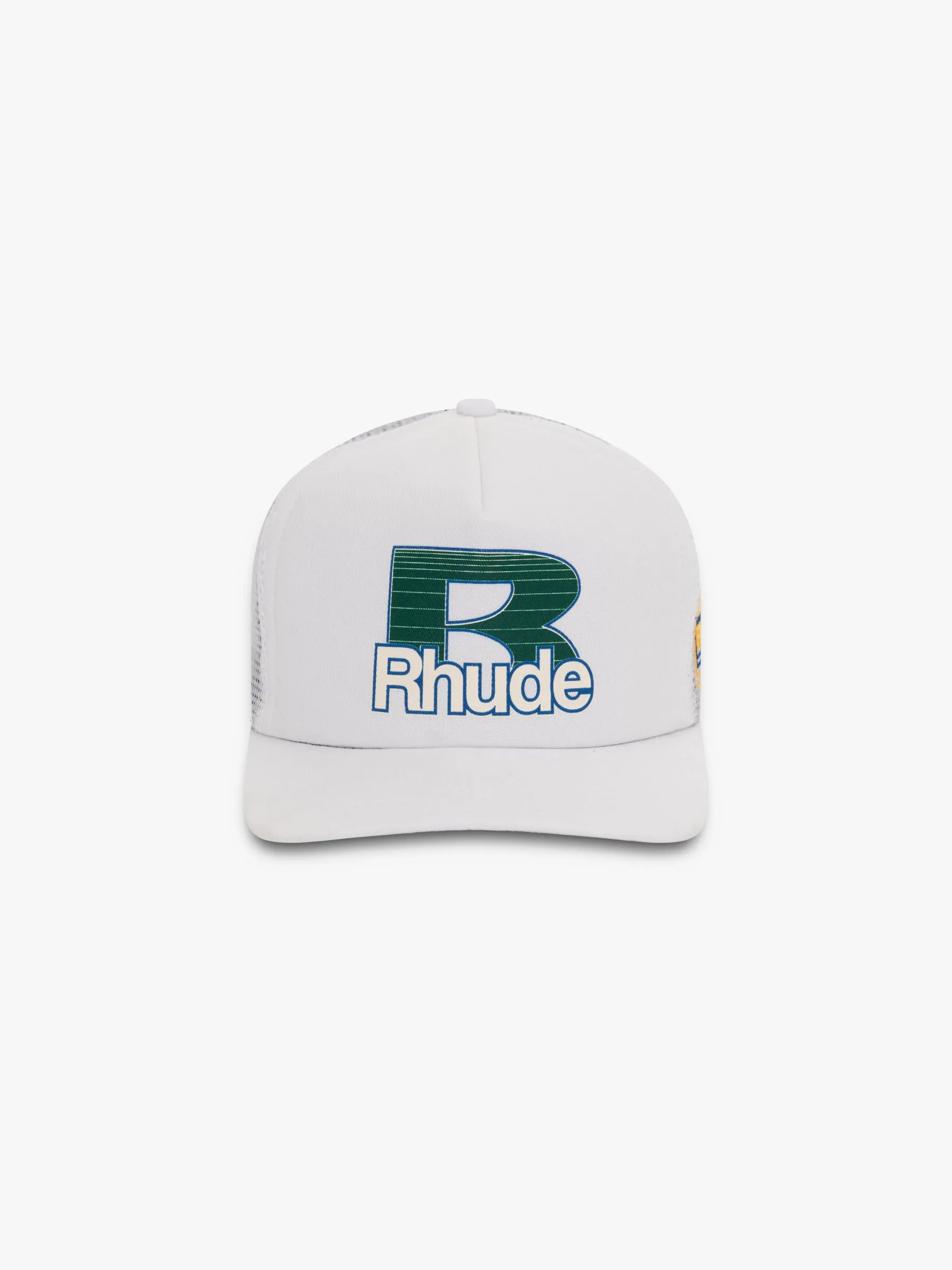 ROADWAY RACING TRUCKER HAT sold by Rhude