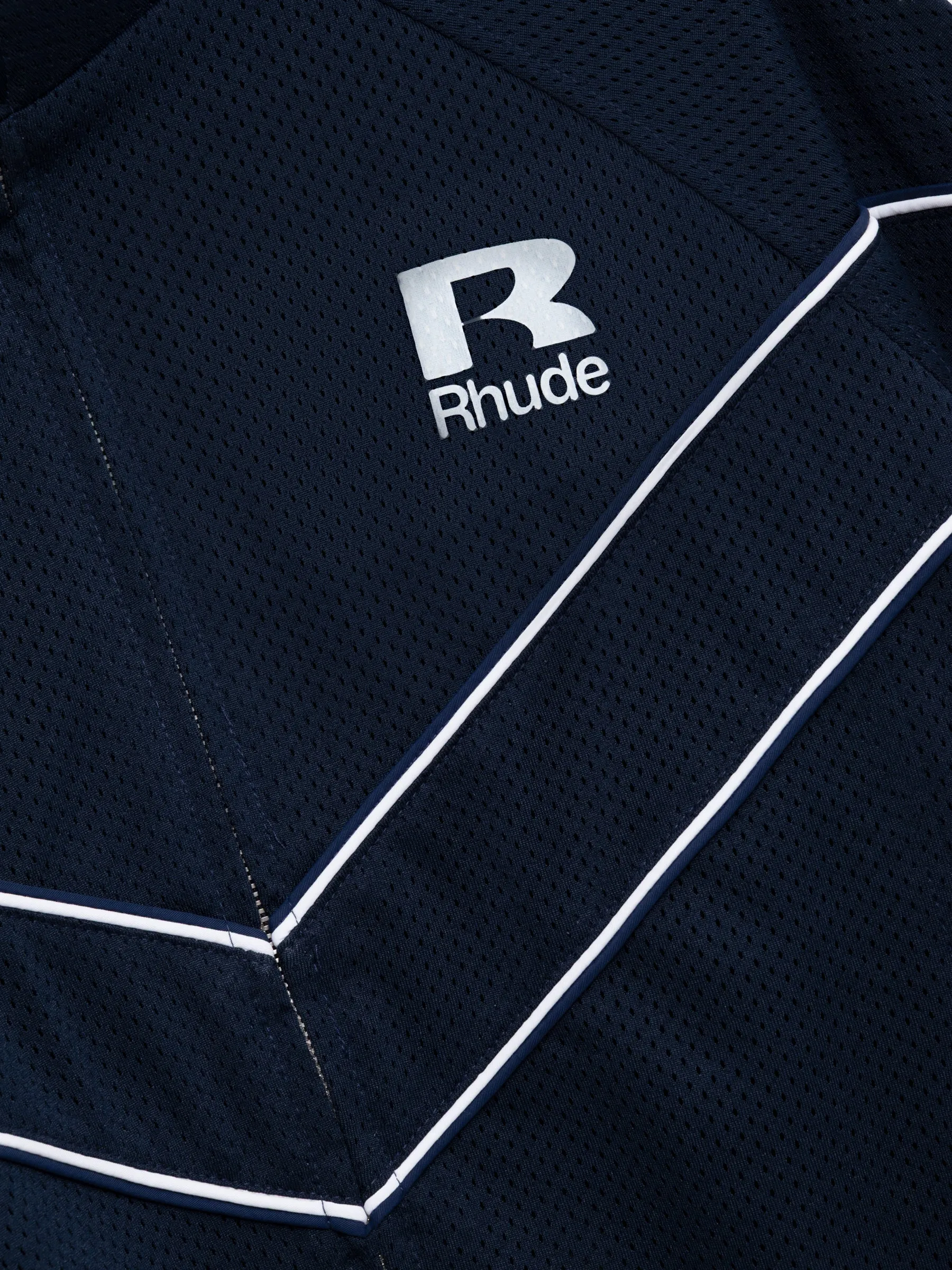 RHUDE MESH PIPING RAGLAN TRACK JACKET sold by Rhude product image thumbnail 4