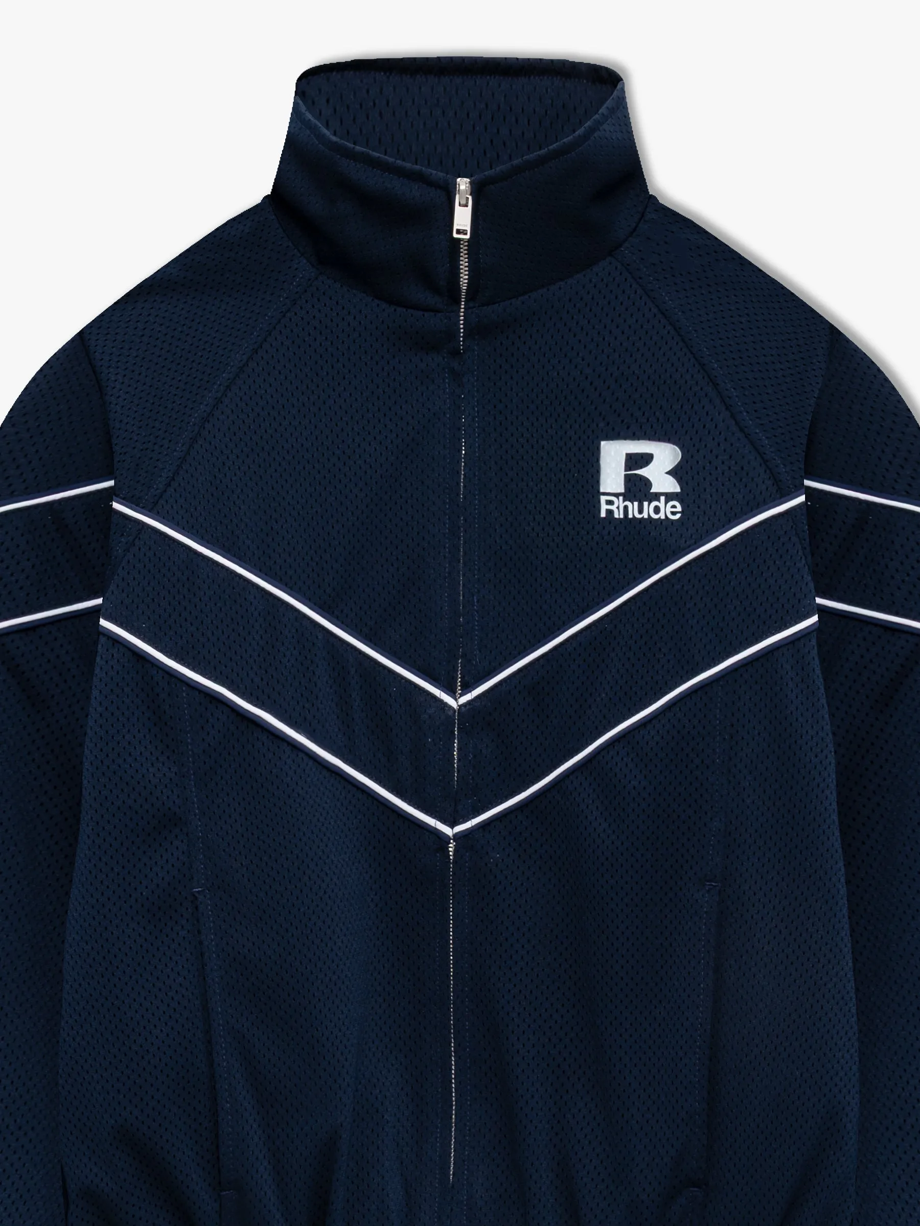 RHUDE MESH PIPING RAGLAN TRACK JACKET sold by Rhude product image thumbnail 3