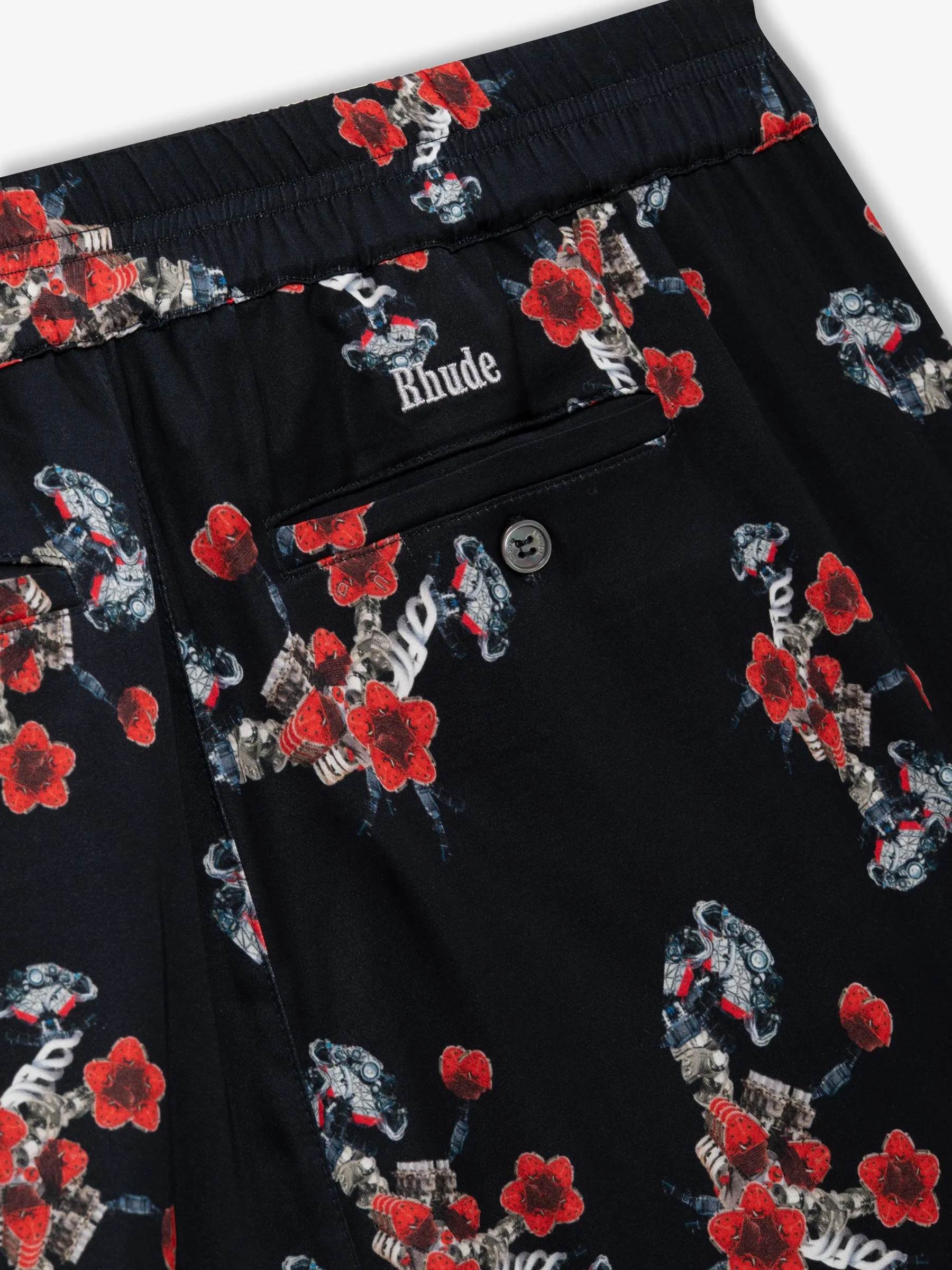 TURBO FLORAL PJ SHORTS sold by Rhude product image thumbnail 4