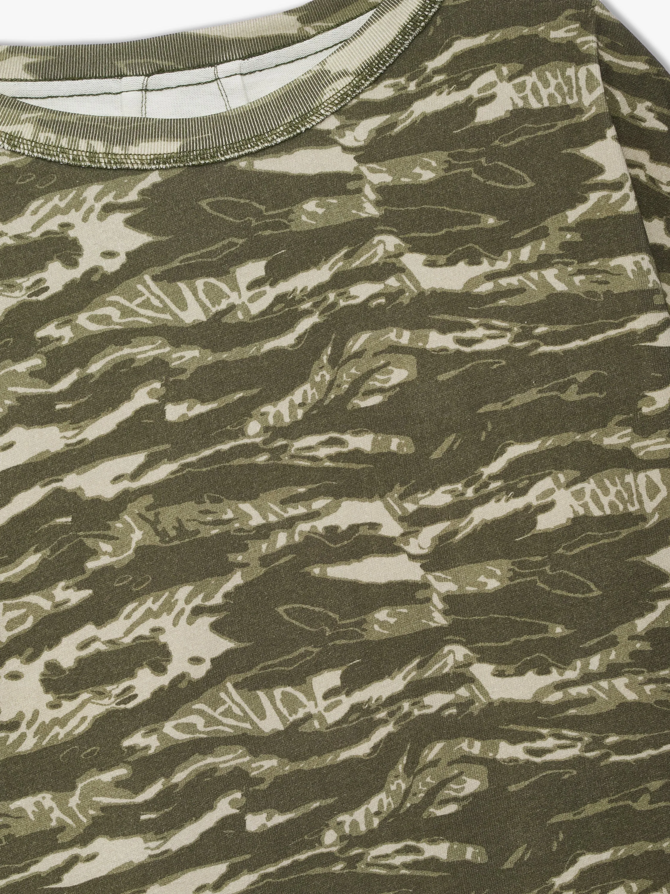 RHUDE TIGER CAMO DOUBLE-LAYERED TEE sold by Rhude product image thumbnail 3
