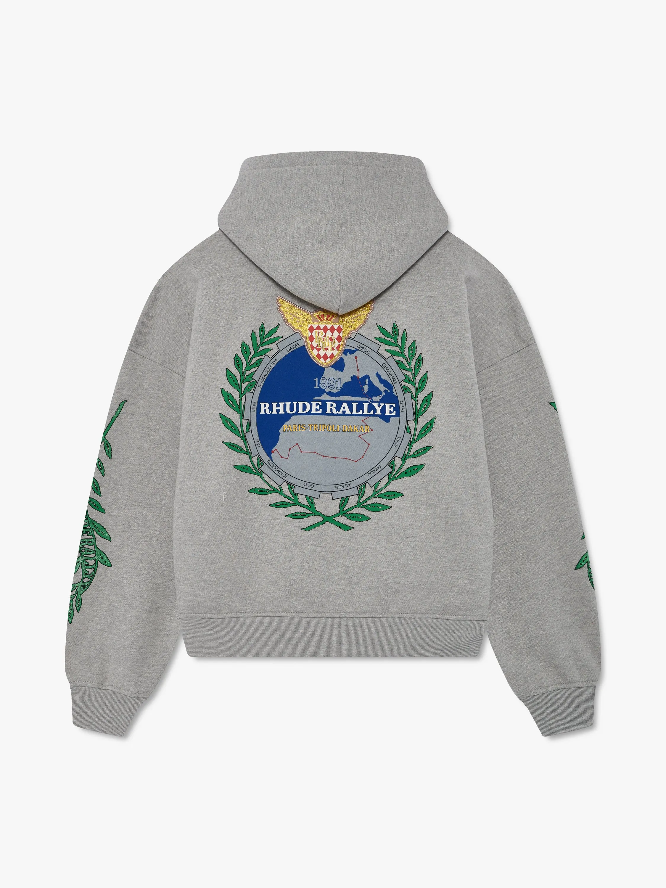 TRIPOLI WREATH HOODIE sold by Rhude product image thumbnail 2