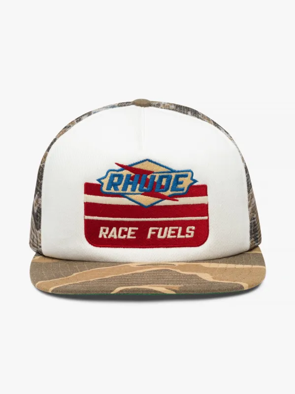 TIGER CAMO TRUCKER HAT sold by Rhude