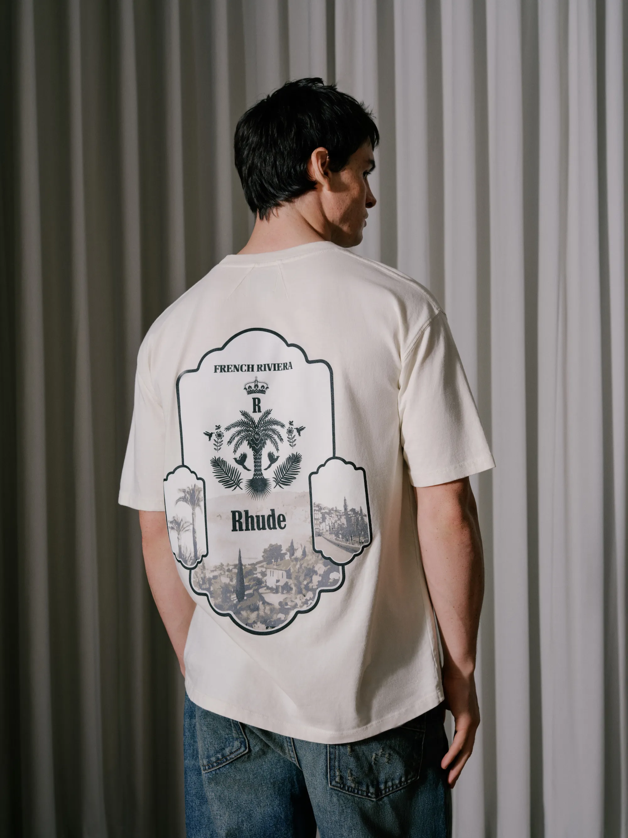 AZUR MIRROR TEE sold by Rhude product image thumbnail 4