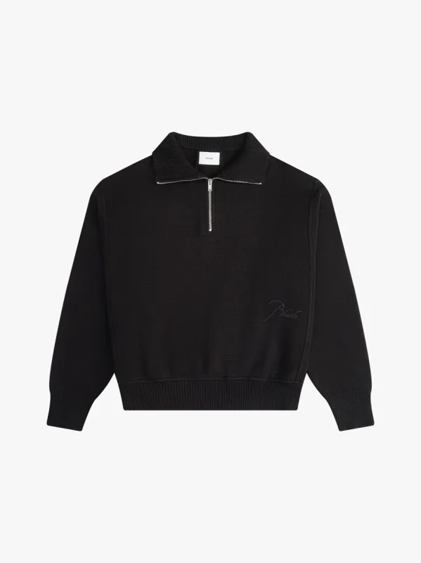 CORE CASHMERE KNIT QUARTER-ZIP sold by Rhude