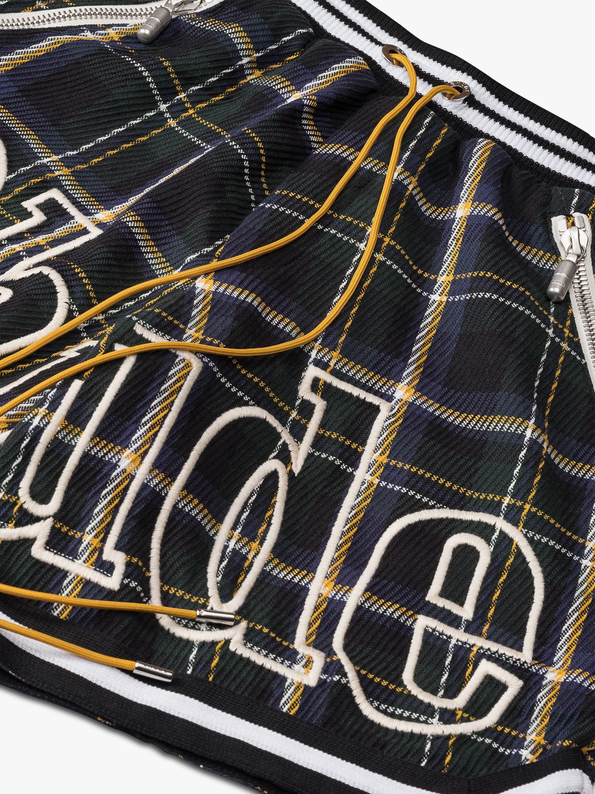 FLANNEL COURT LOGO SHORTS sold by Rhude product image thumbnail 3