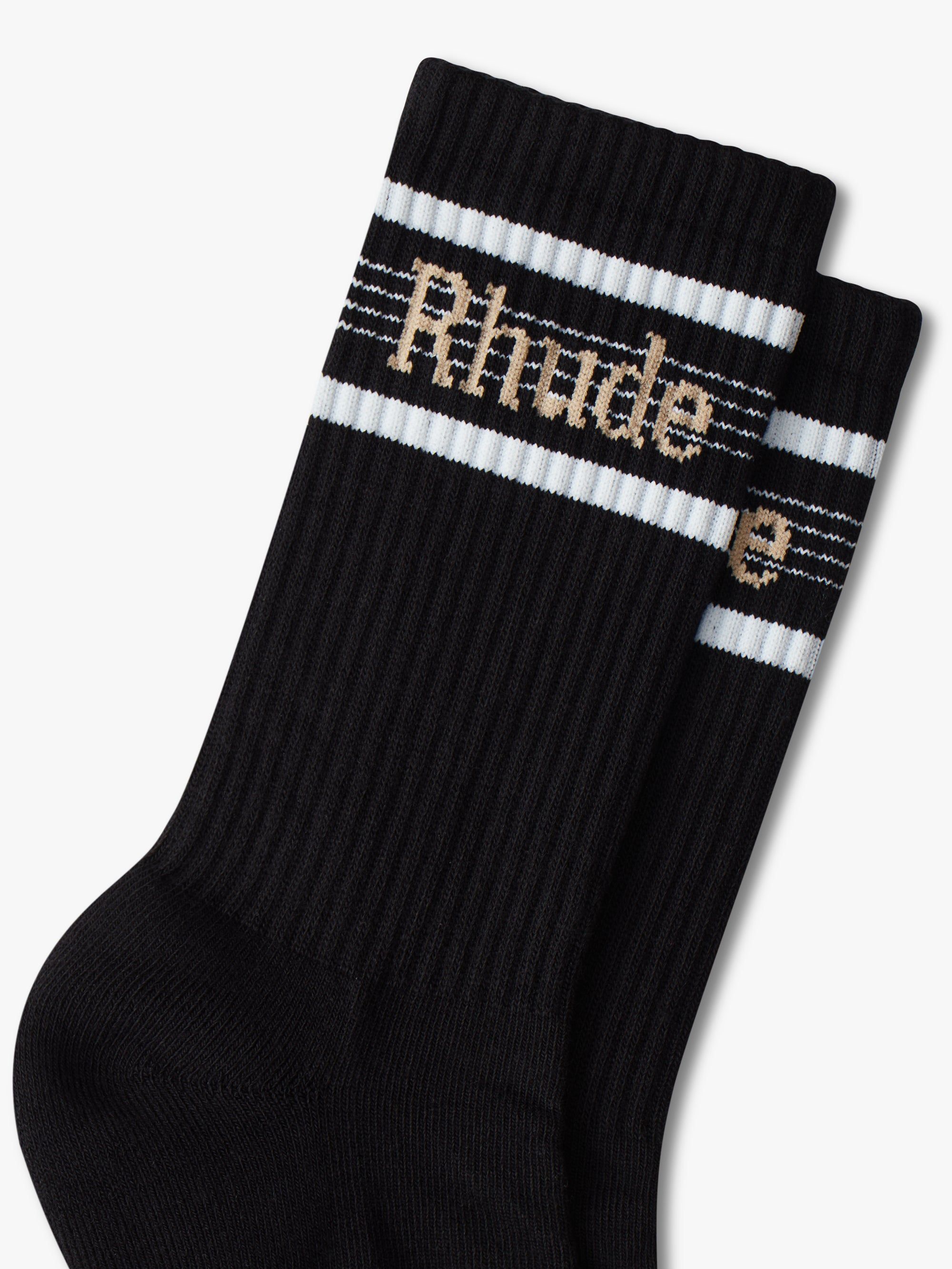 LOGO STRIPE SPORT SOCKS sold by Rhude product image thumbnail 4