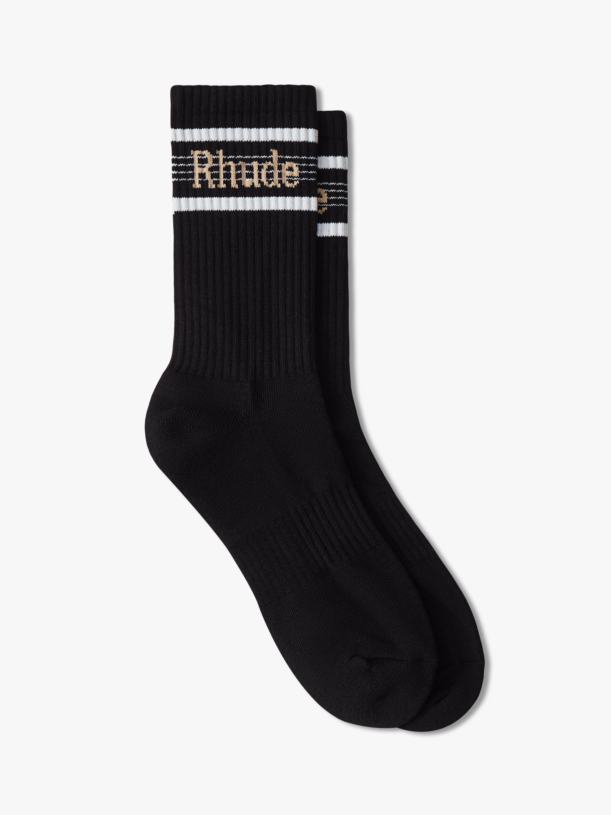 LOGO STRIPE SPORT SOCKS sold by Rhude