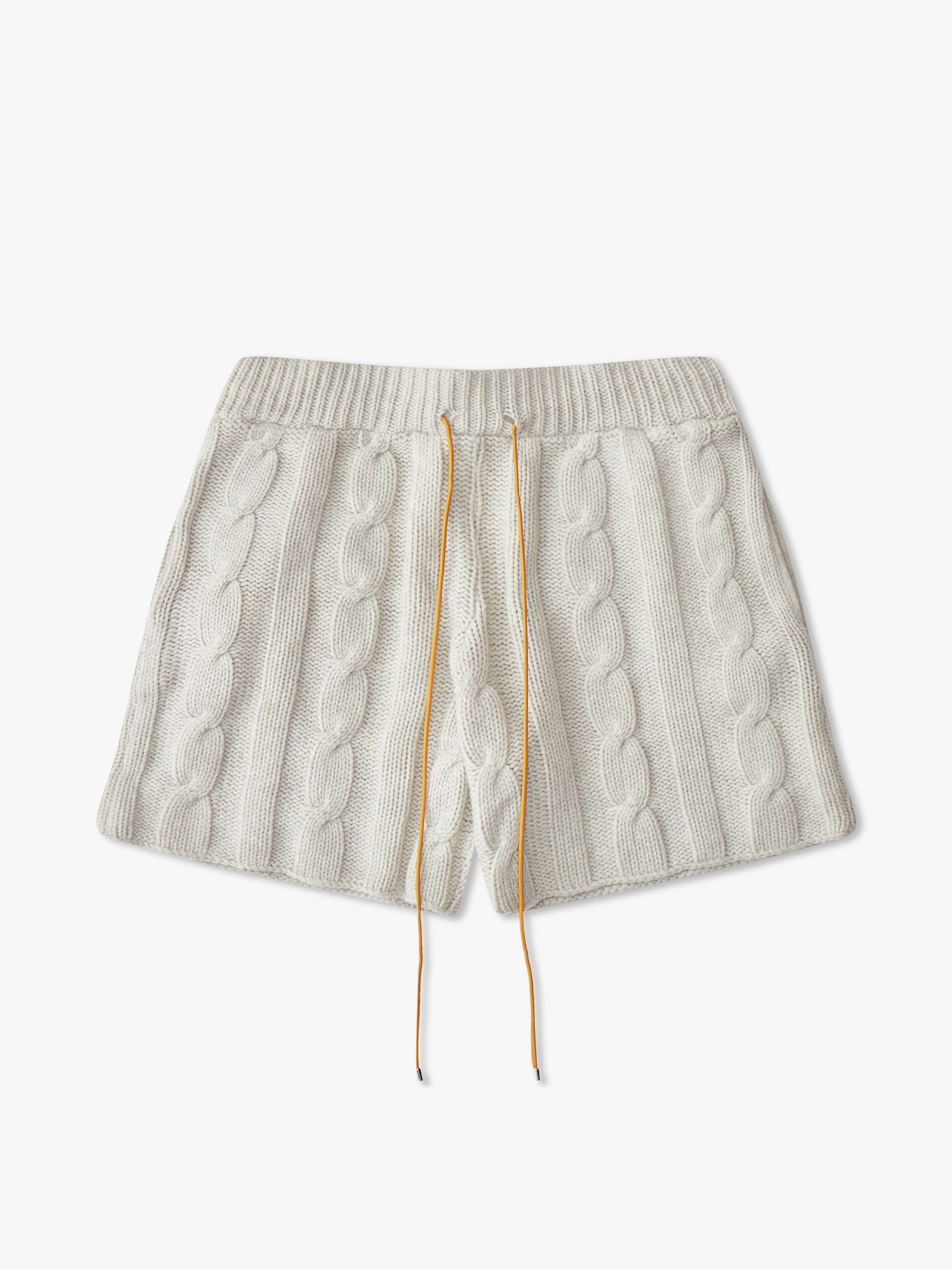 CABLE KNIT SHORTS sold by Rhude