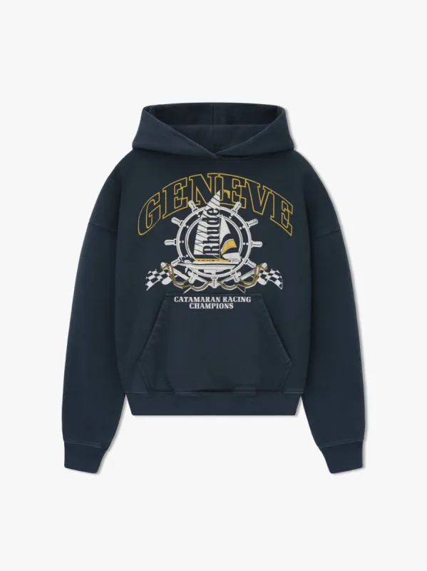 GENEVE CATAMARAN HOODIE sold by Rhude