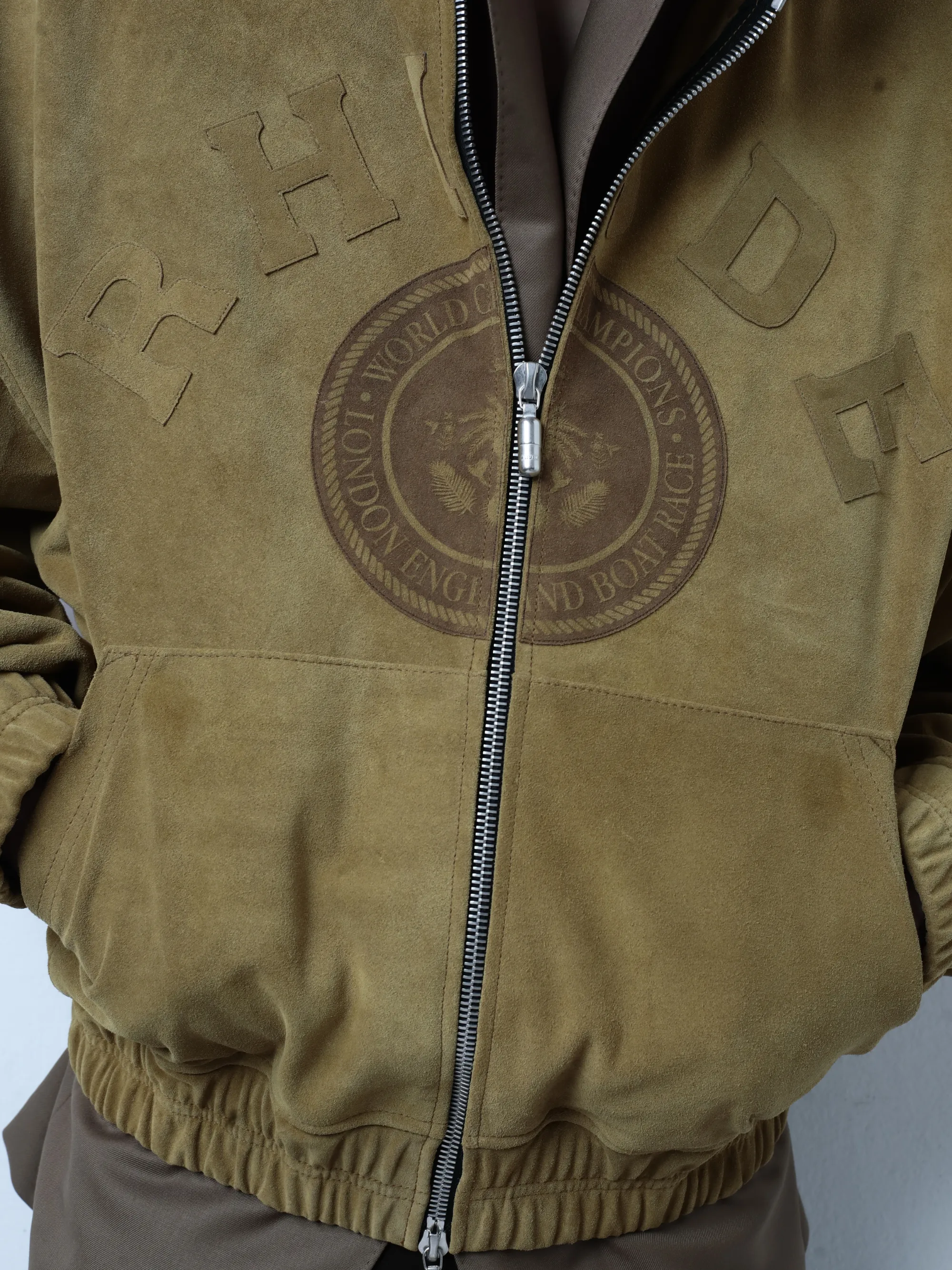 SUEDE RHUDE CREST HOODIE sold by Rhude product image thumbnail 4