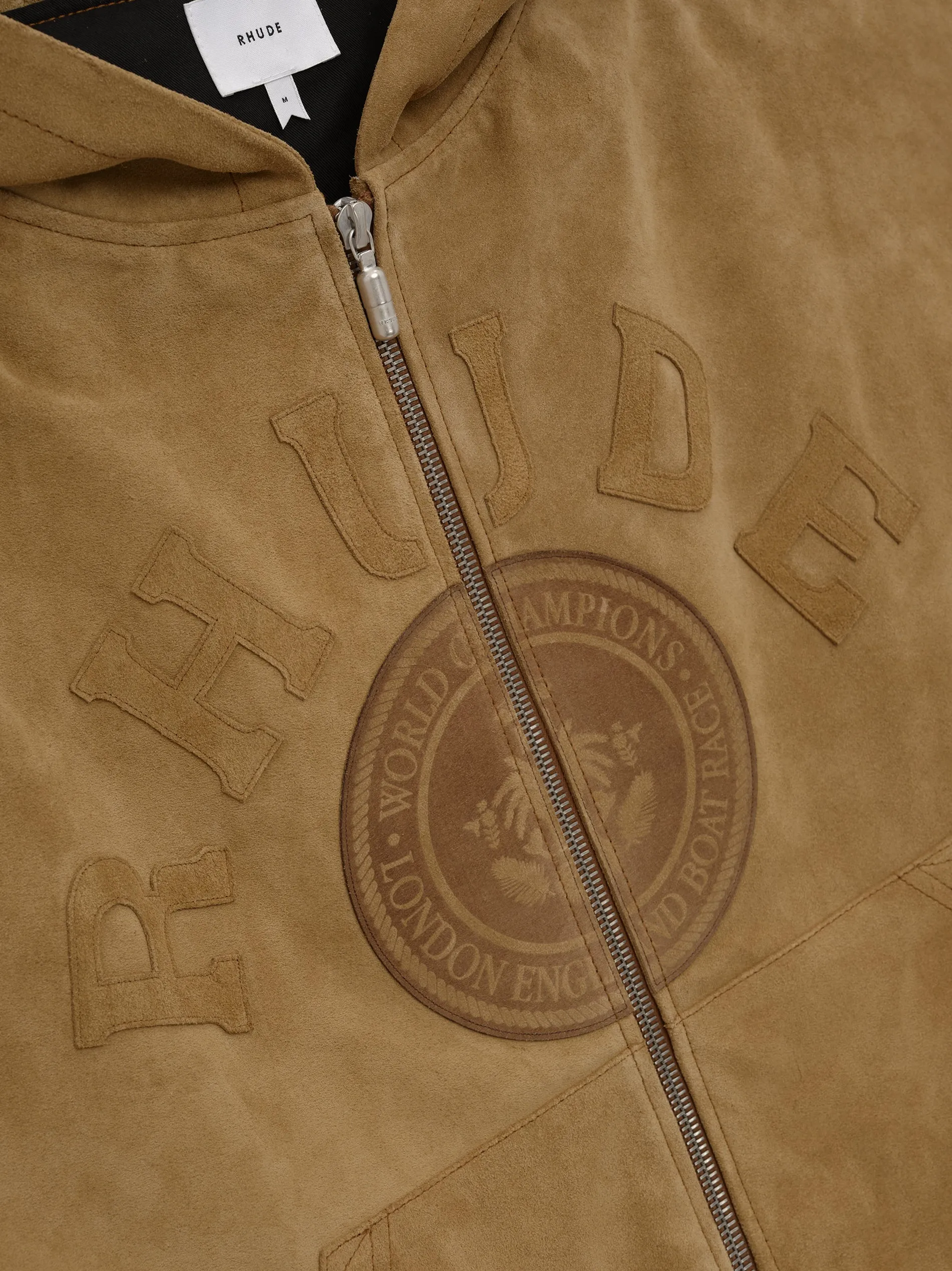 SUEDE RHUDE CREST HOODIE sold by Rhude product image thumbnail 5