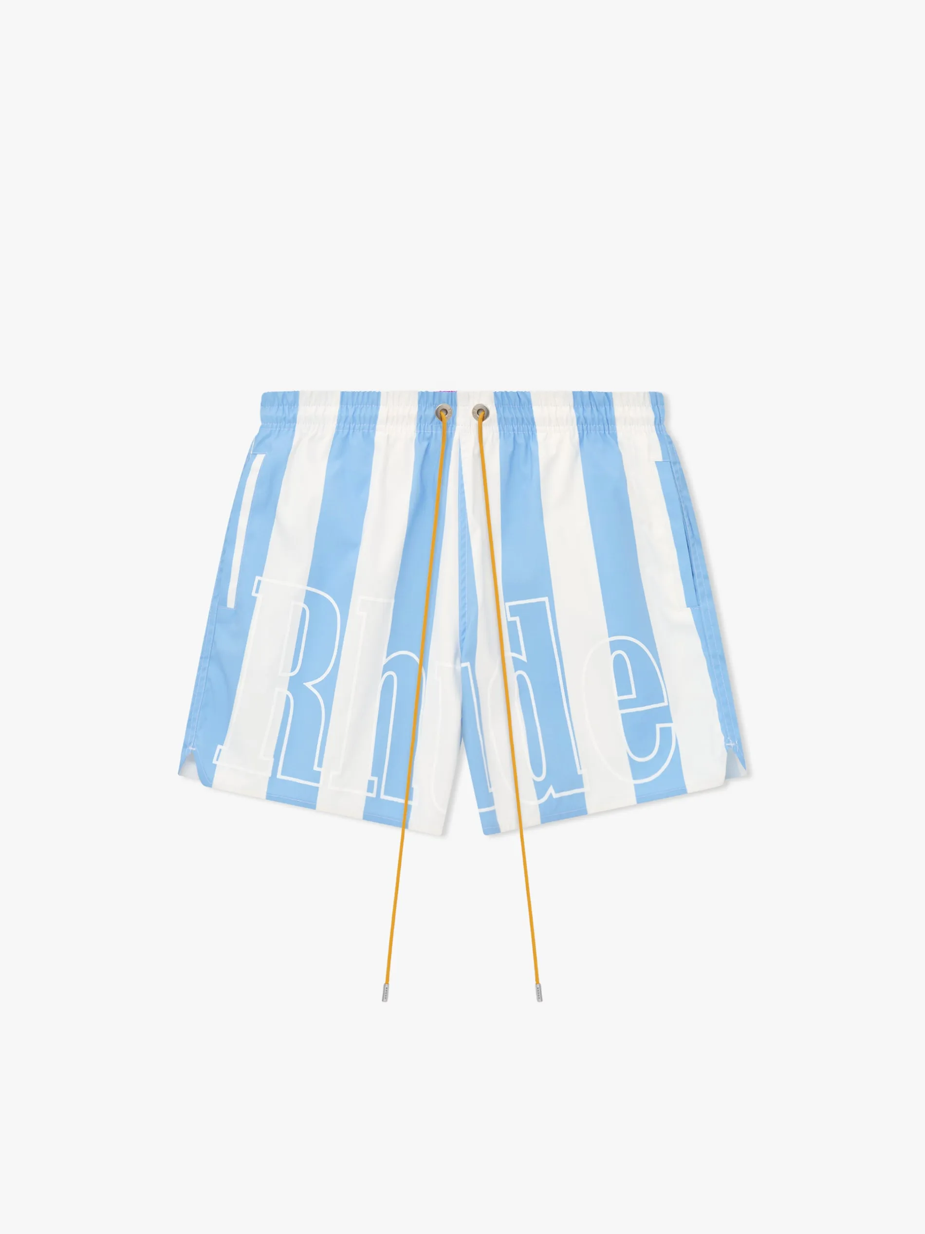 RHUDE LOGO STRIPED TRUNKS sold by Rhude